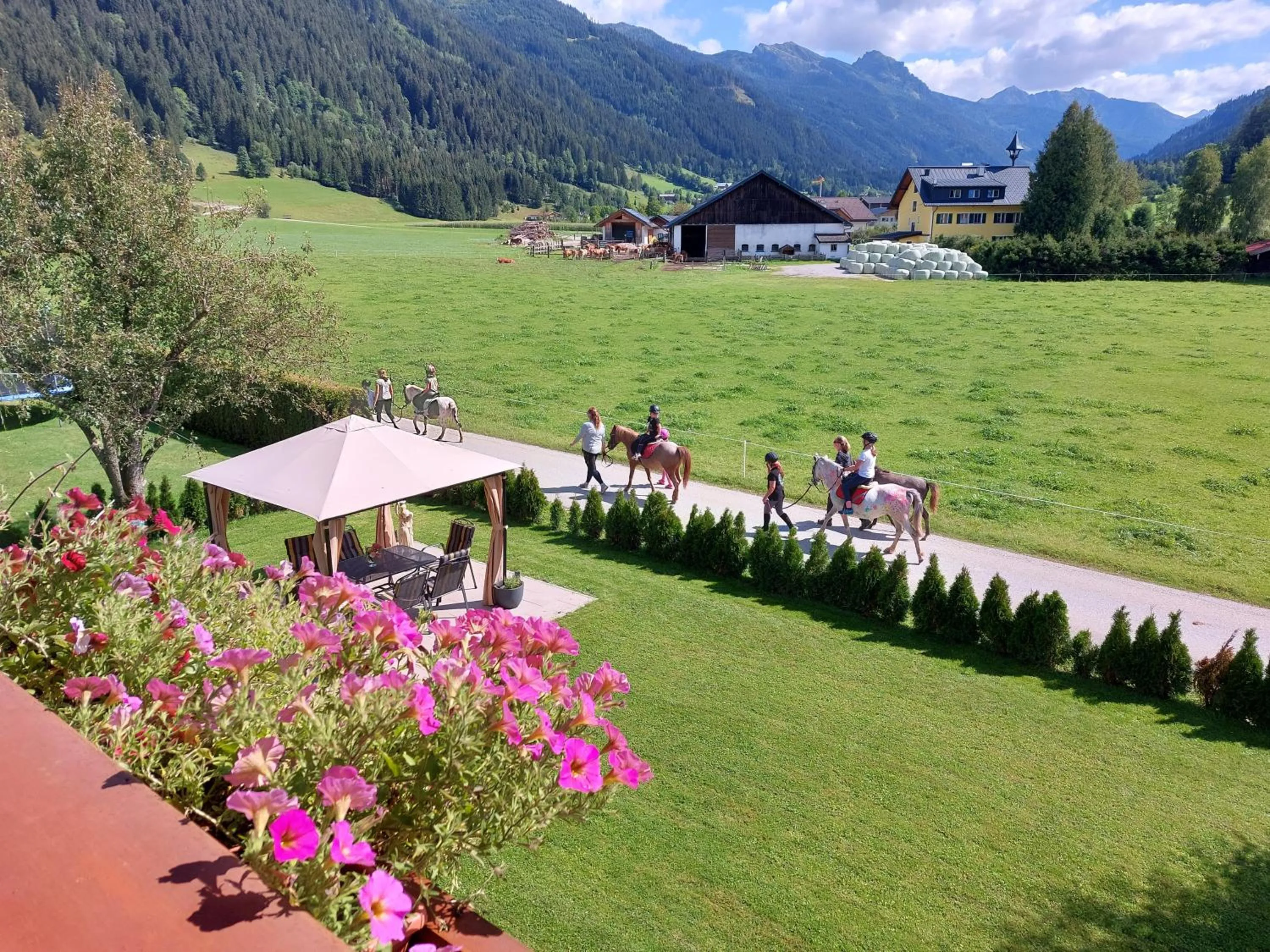 Natural landscape in Landhaus Tripolt