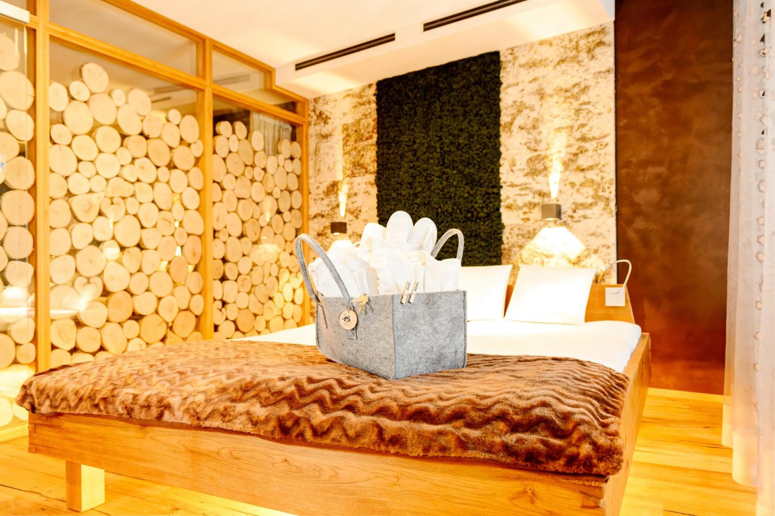 Bed in "Landhaus Panorama" - Luxuriöse Ferienwohnungen in bester Lage für gehobene Ansprüche