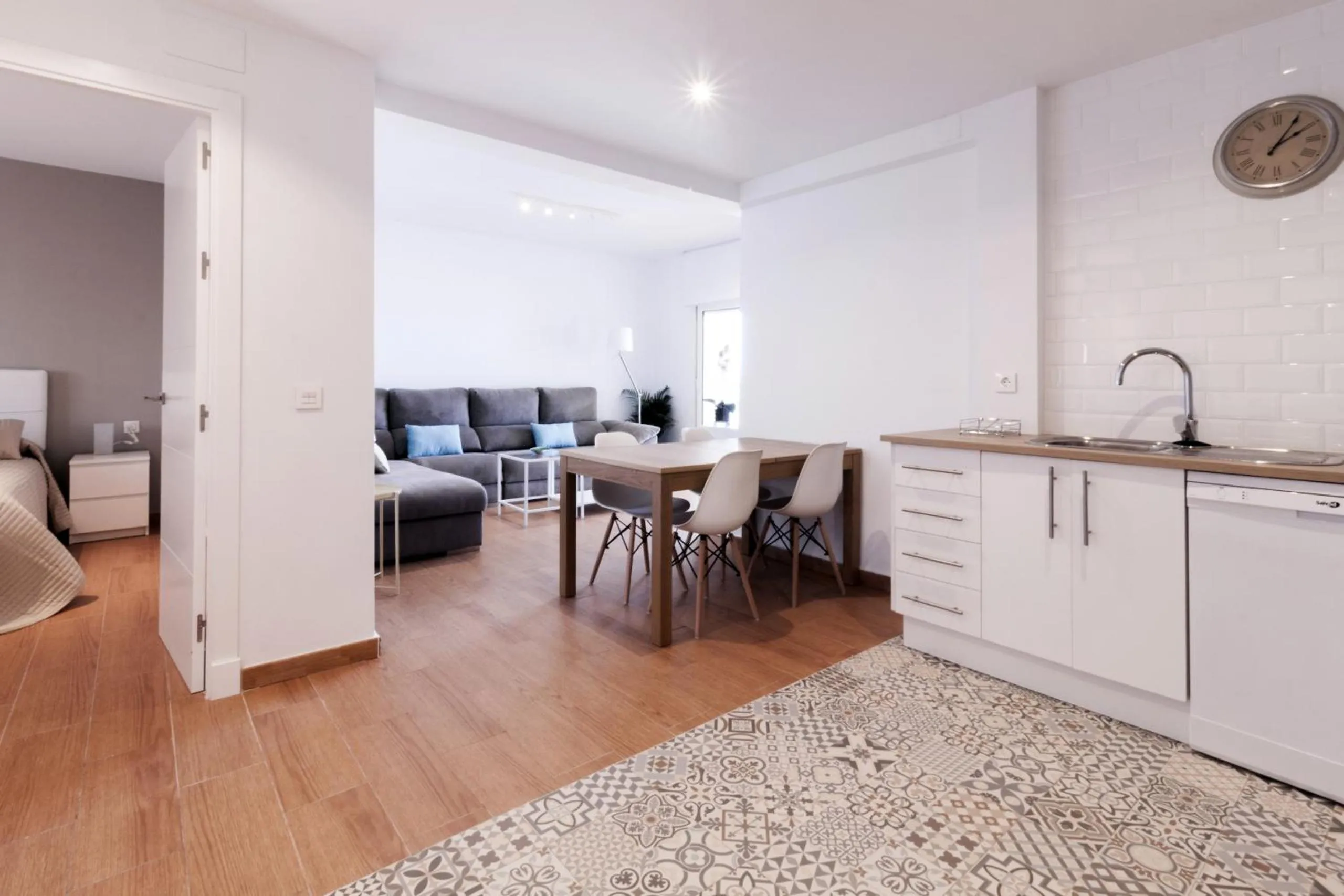 Kitchen or kitchenette in Apartamento La Terraza del Mar