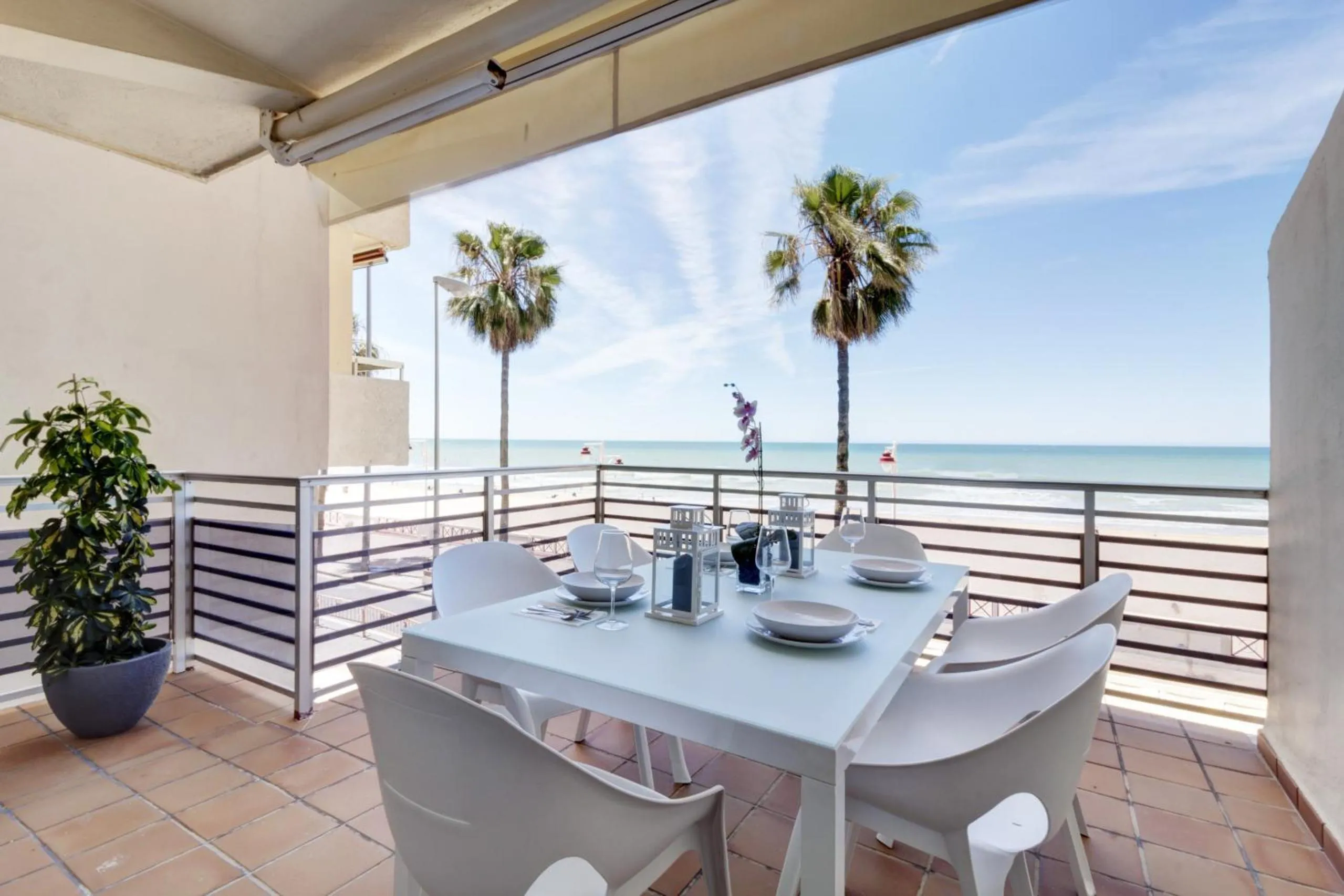 Balcony/Terrace in Apartamento La Terraza del Mar