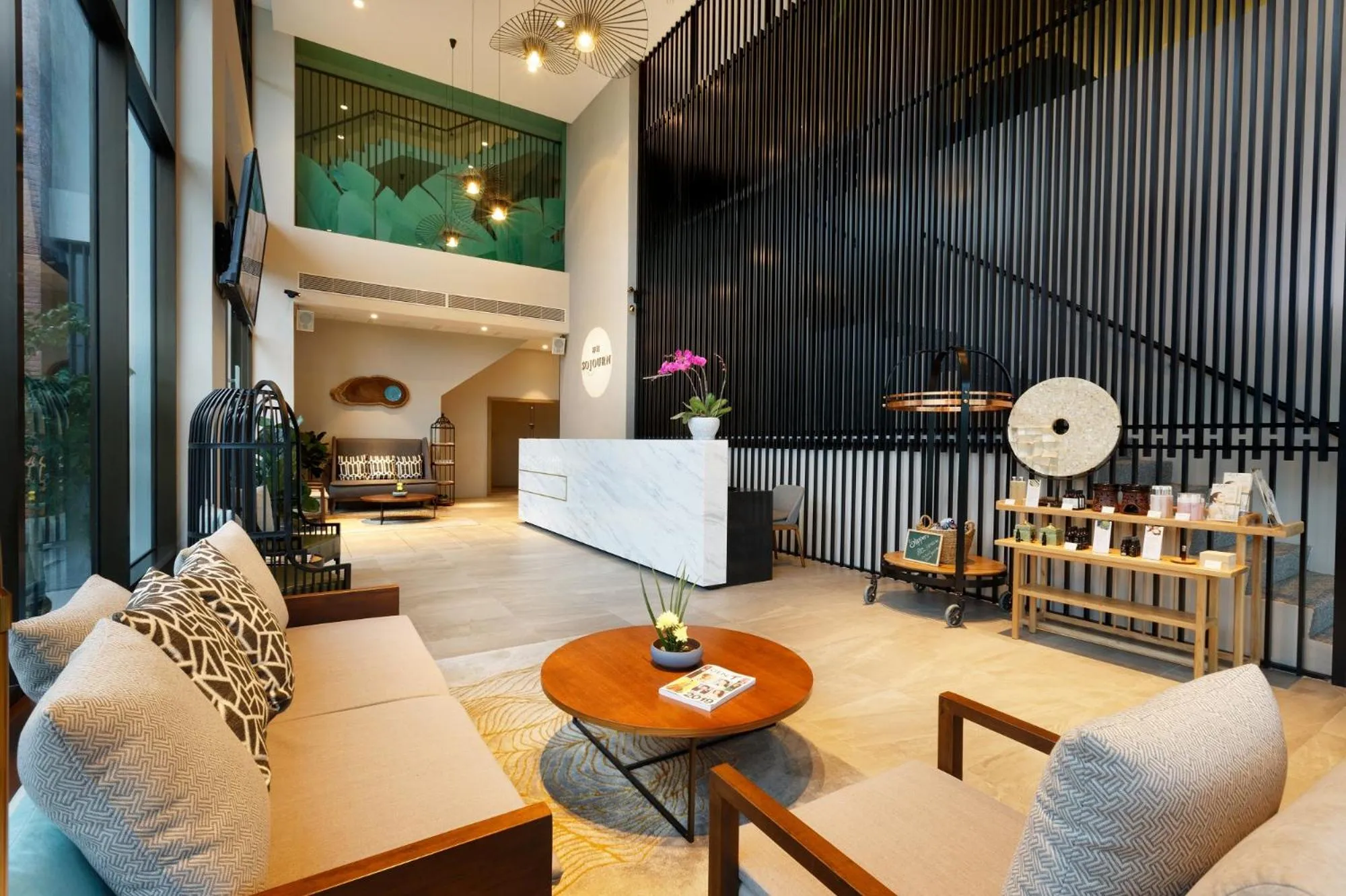 Lobby or reception in Sojourn Spa Hotel Ipoh