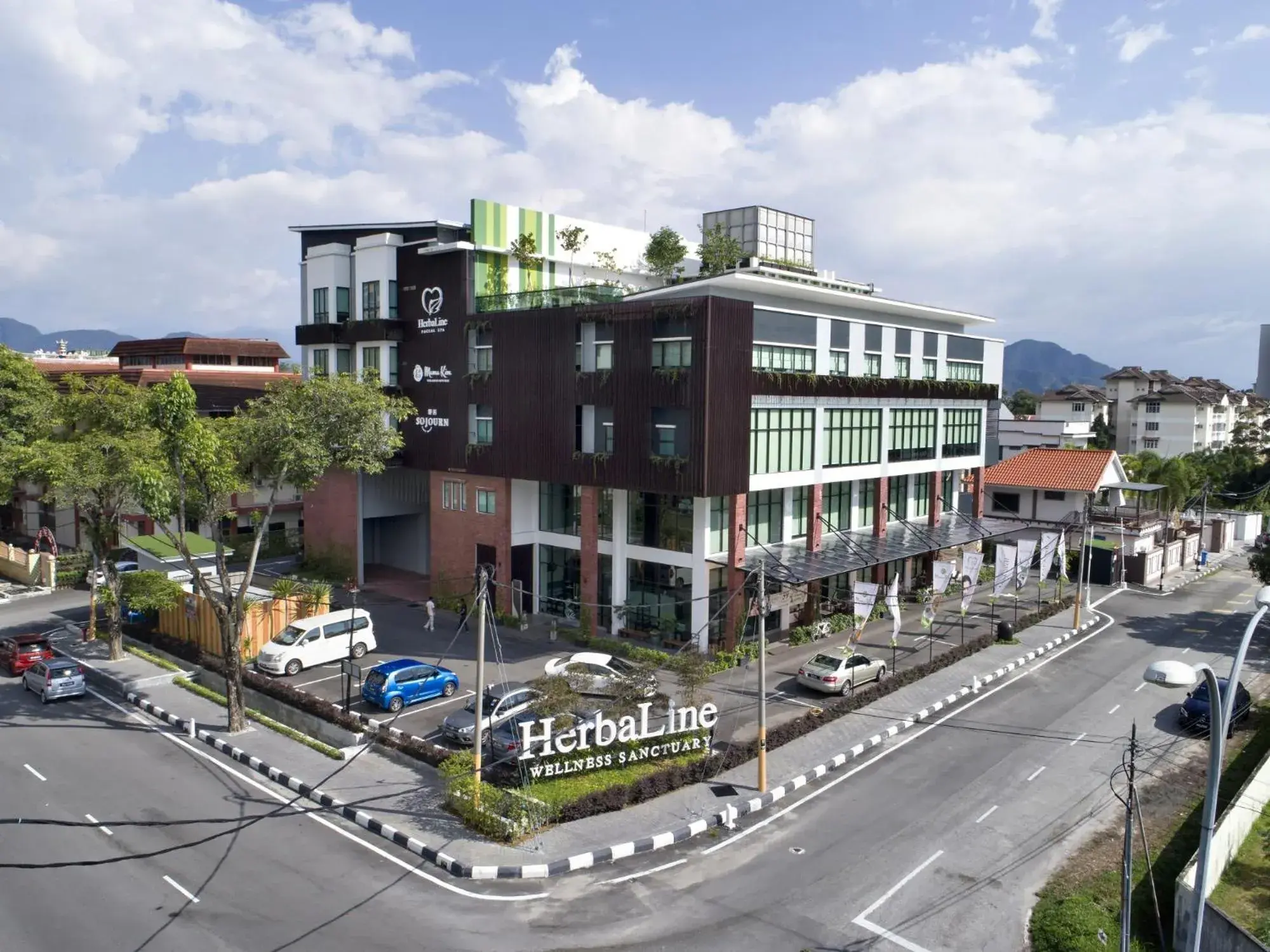 Property building in Sojourn Spa Hotel Ipoh Property building in Sojourn Spa Hotel Ipoh