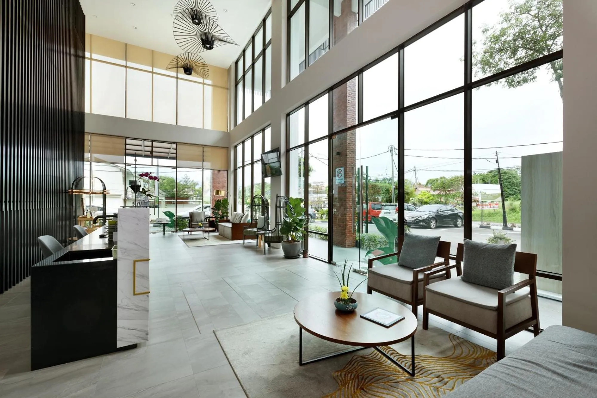 Lobby or reception in Sojourn Spa Hotel Ipoh