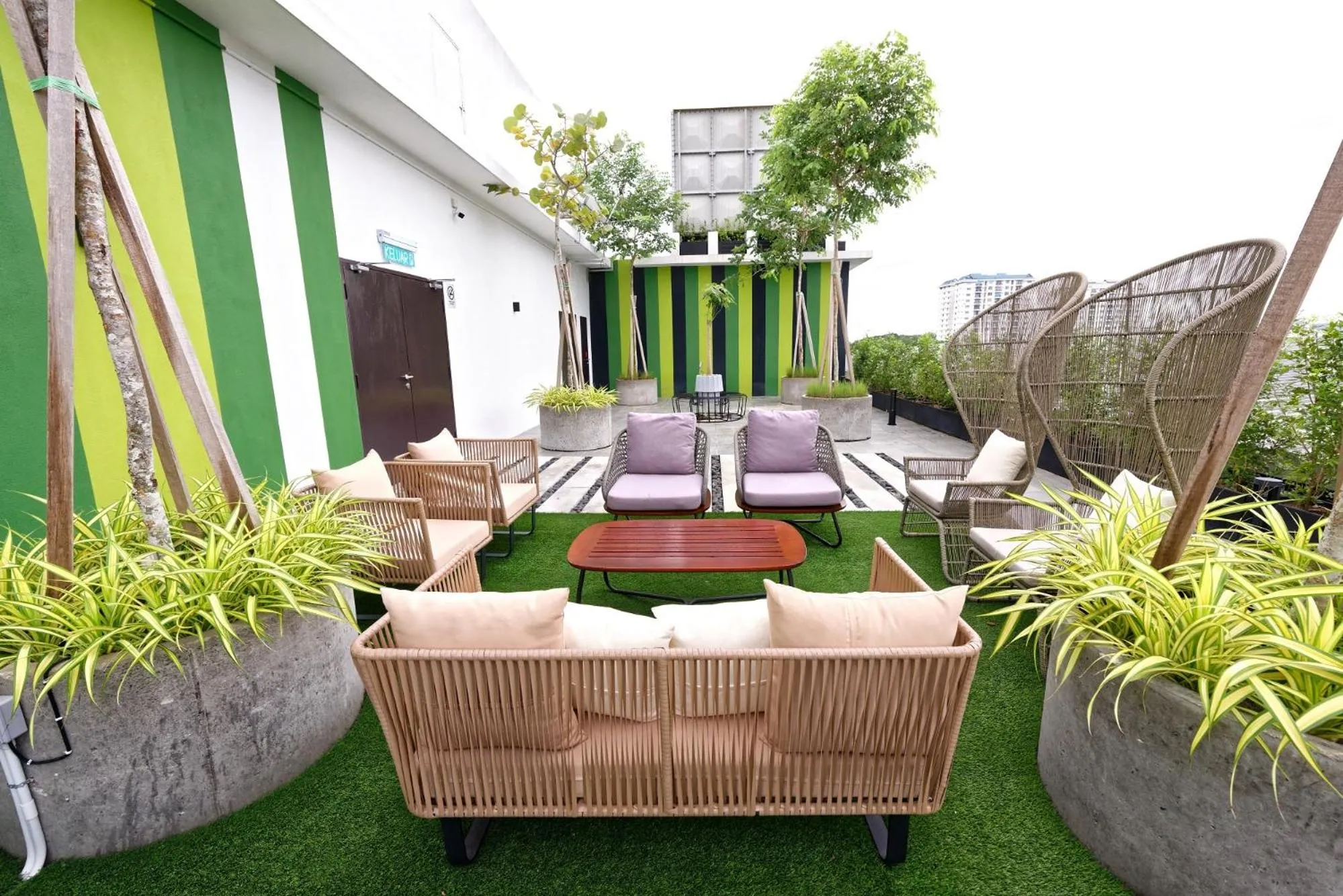 Garden in Sojourn Spa Hotel Ipoh