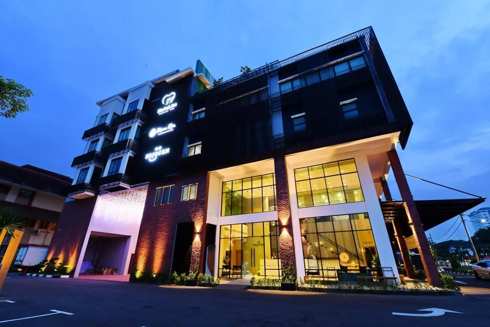 Property building in Sojourn Spa Hotel Ipoh Property building in Sojourn Spa Hotel Ipoh