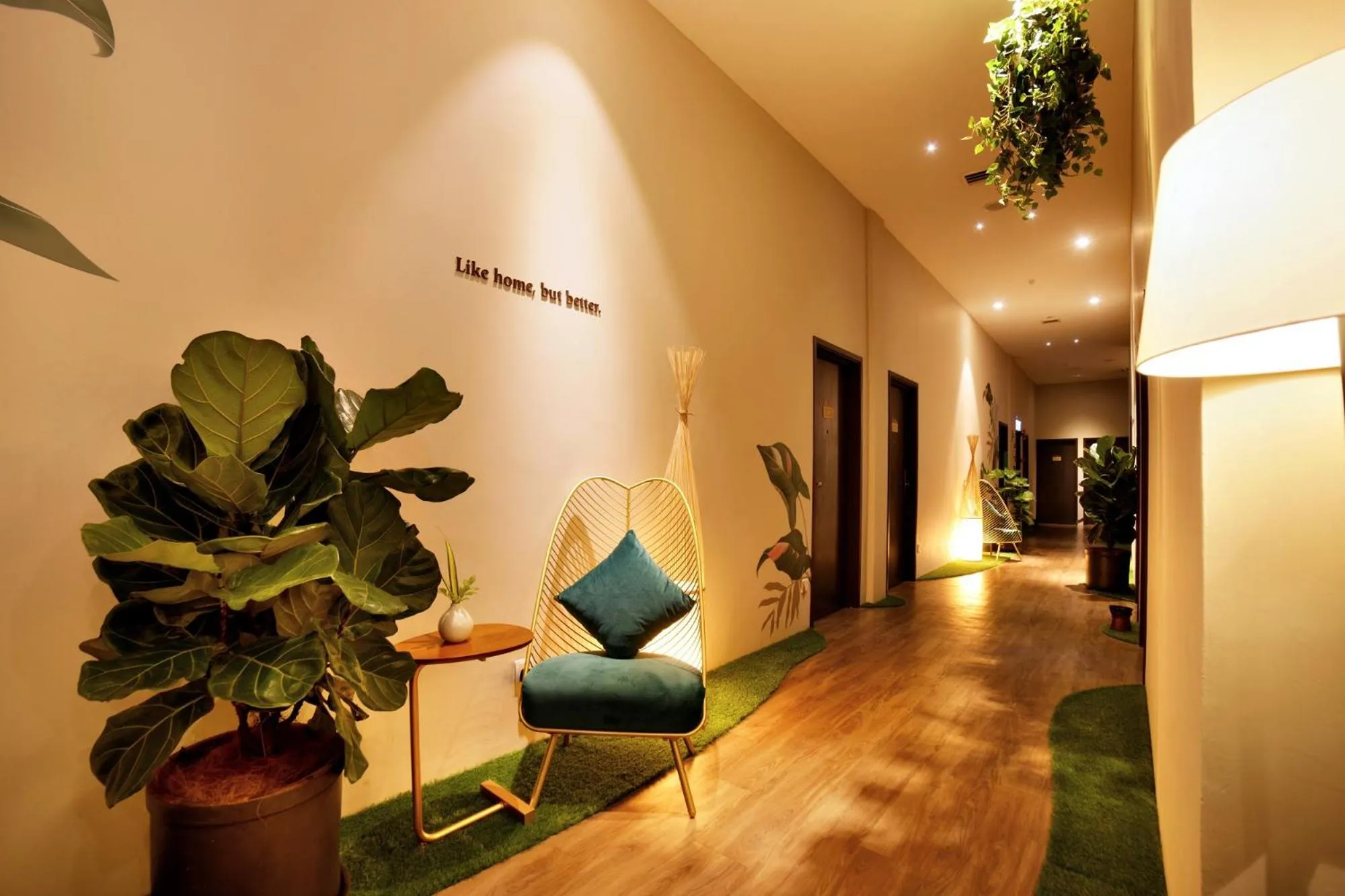 Decorative detail in Sojourn Spa Hotel Ipoh