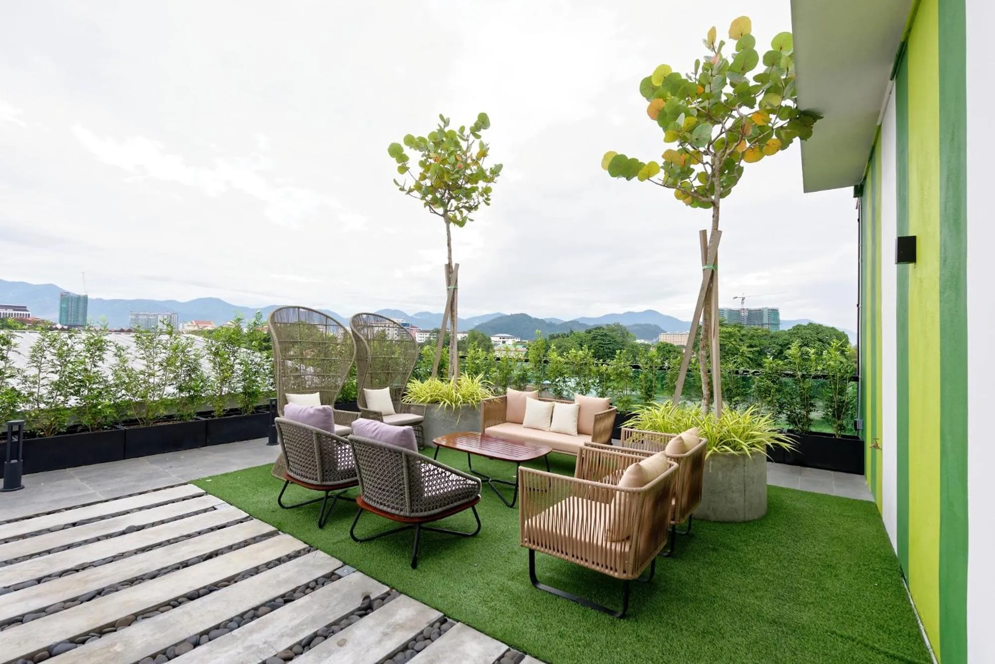 Garden in Sojourn Spa Hotel Ipoh