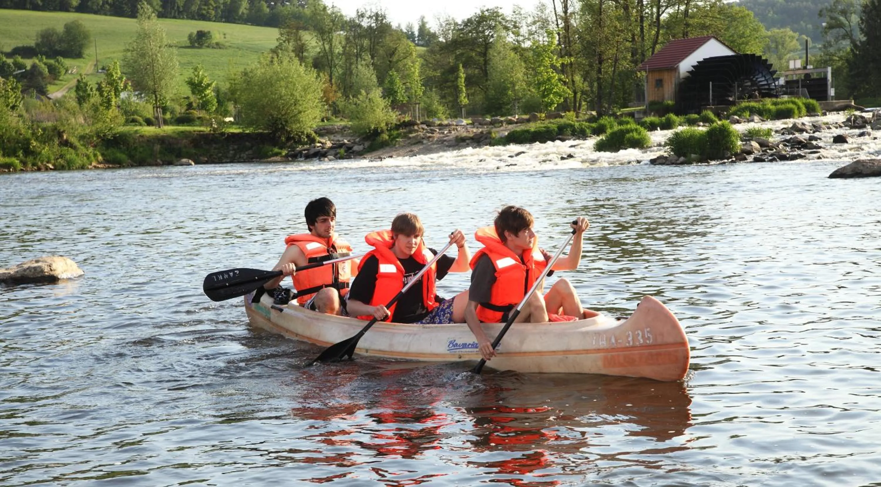 Canoeing in Gasthof zum Bäckerwirt