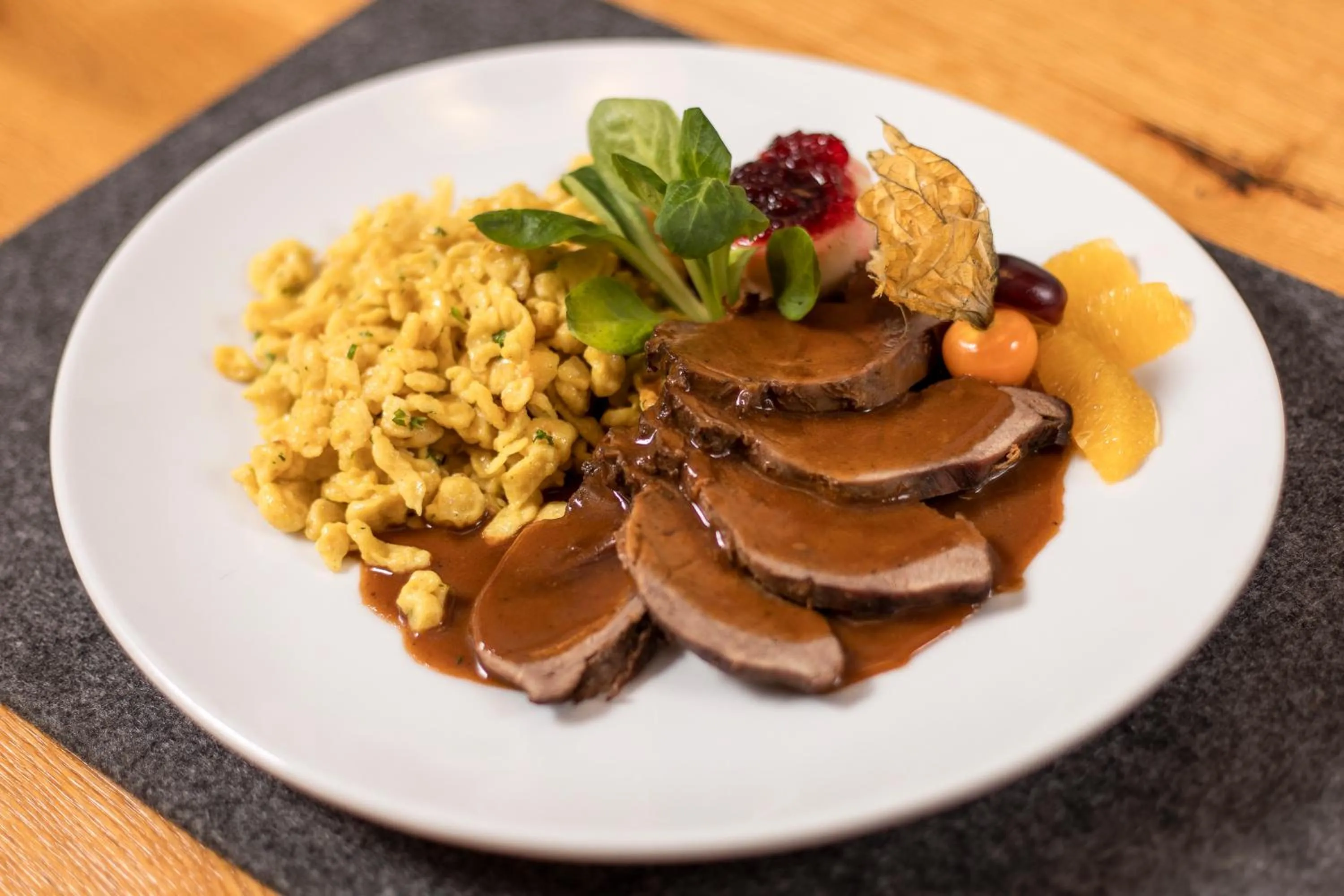 Food close-up in Gasthof zum Bäckerwirt