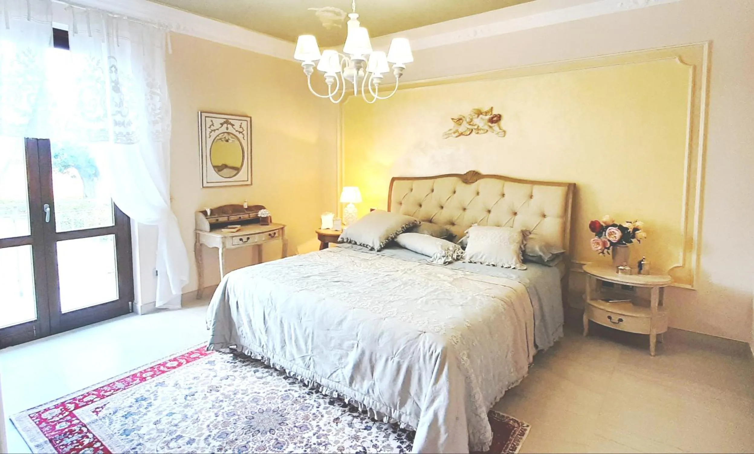 Bedroom, Bed in Villa Arya