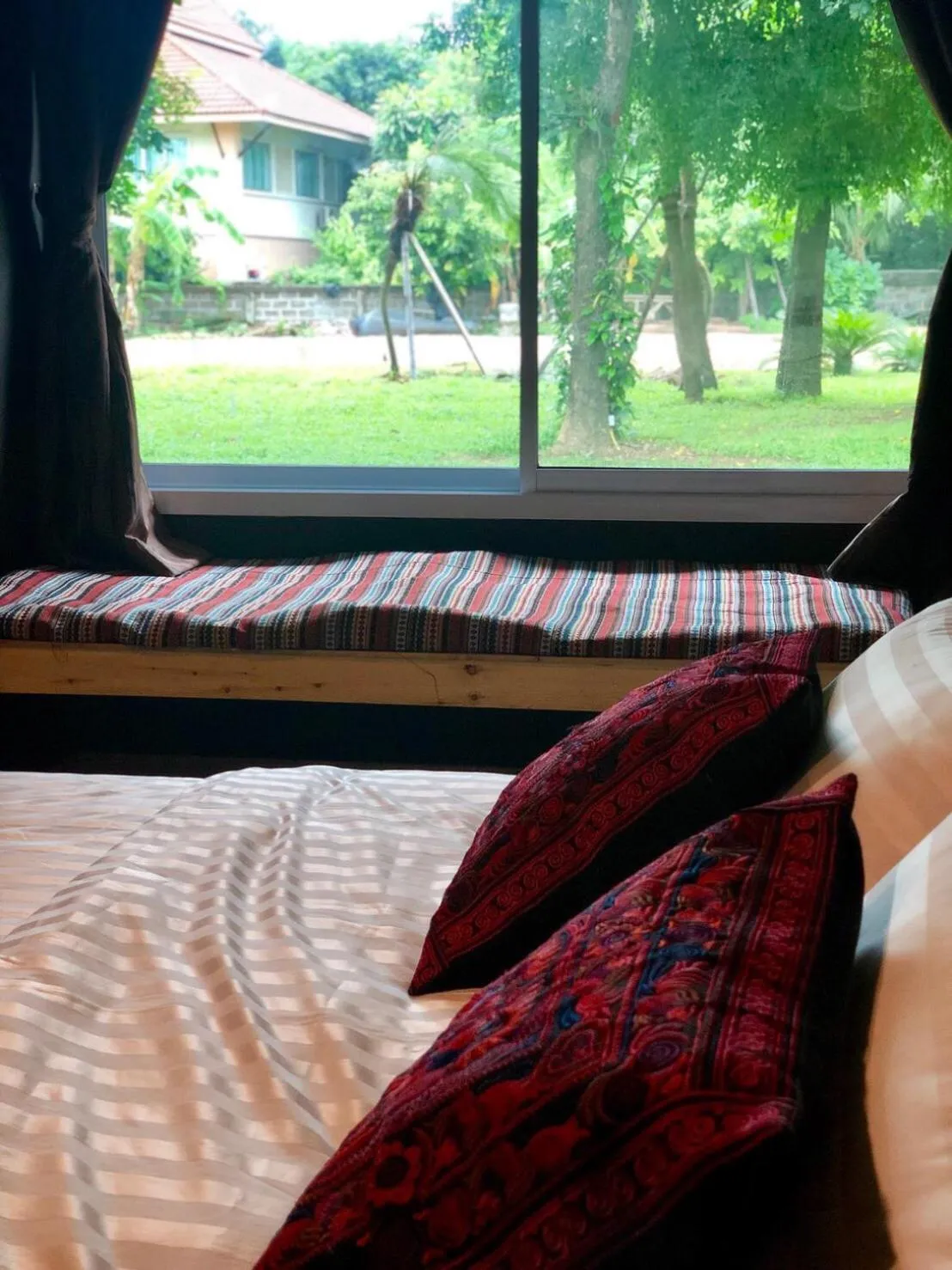 Bed in Ruankaew Boutique Resort Lampang