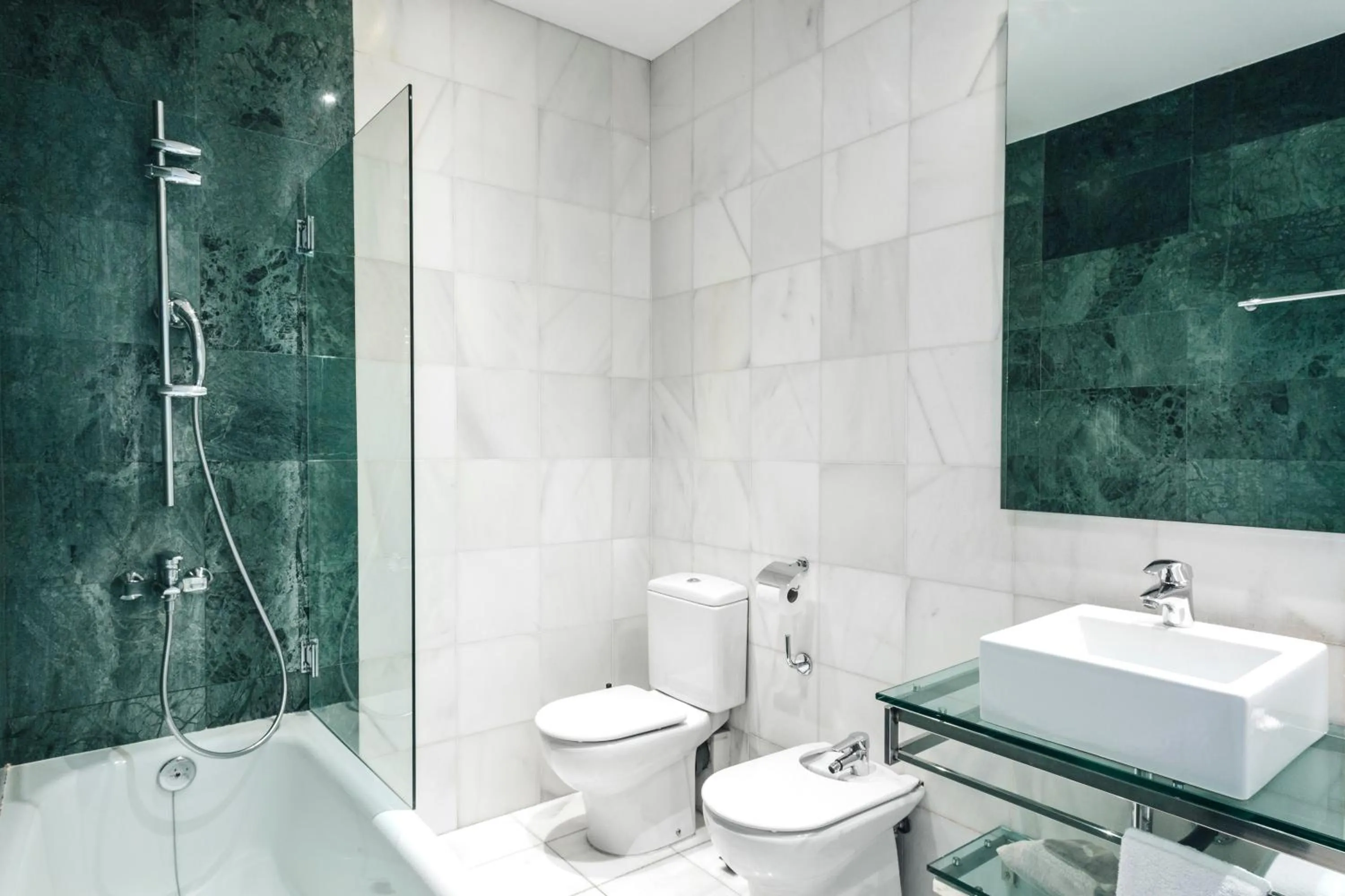 Bathroom in Barcelona Apartment Val