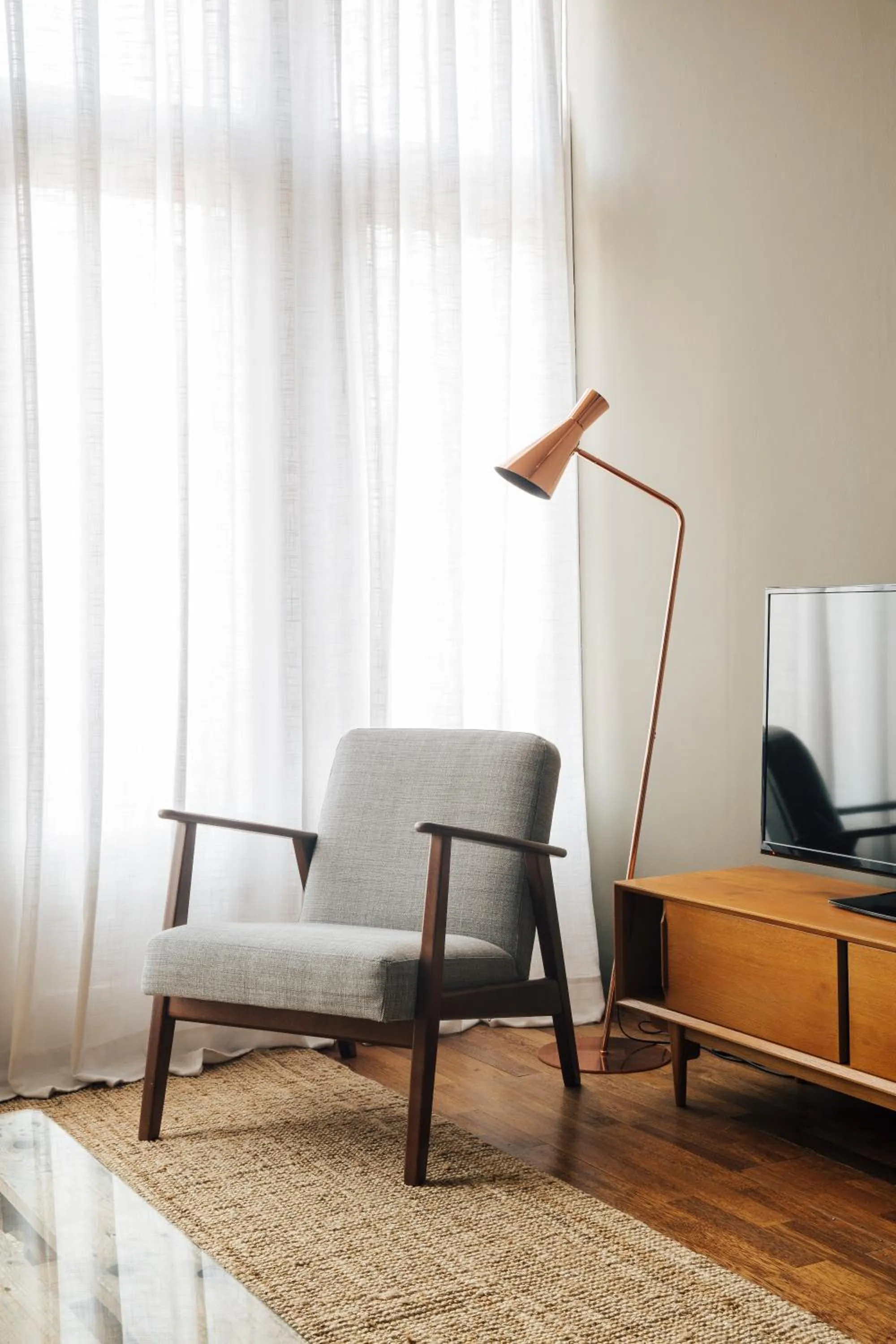 Living room in Barcelona Apartment Val