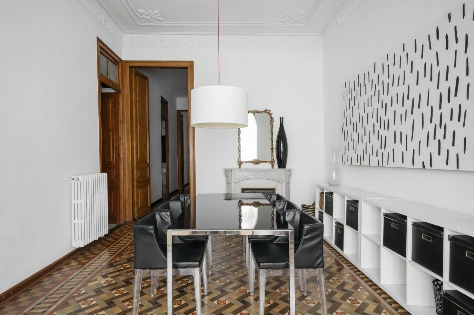 Dining area in Barcelona Apartment Val