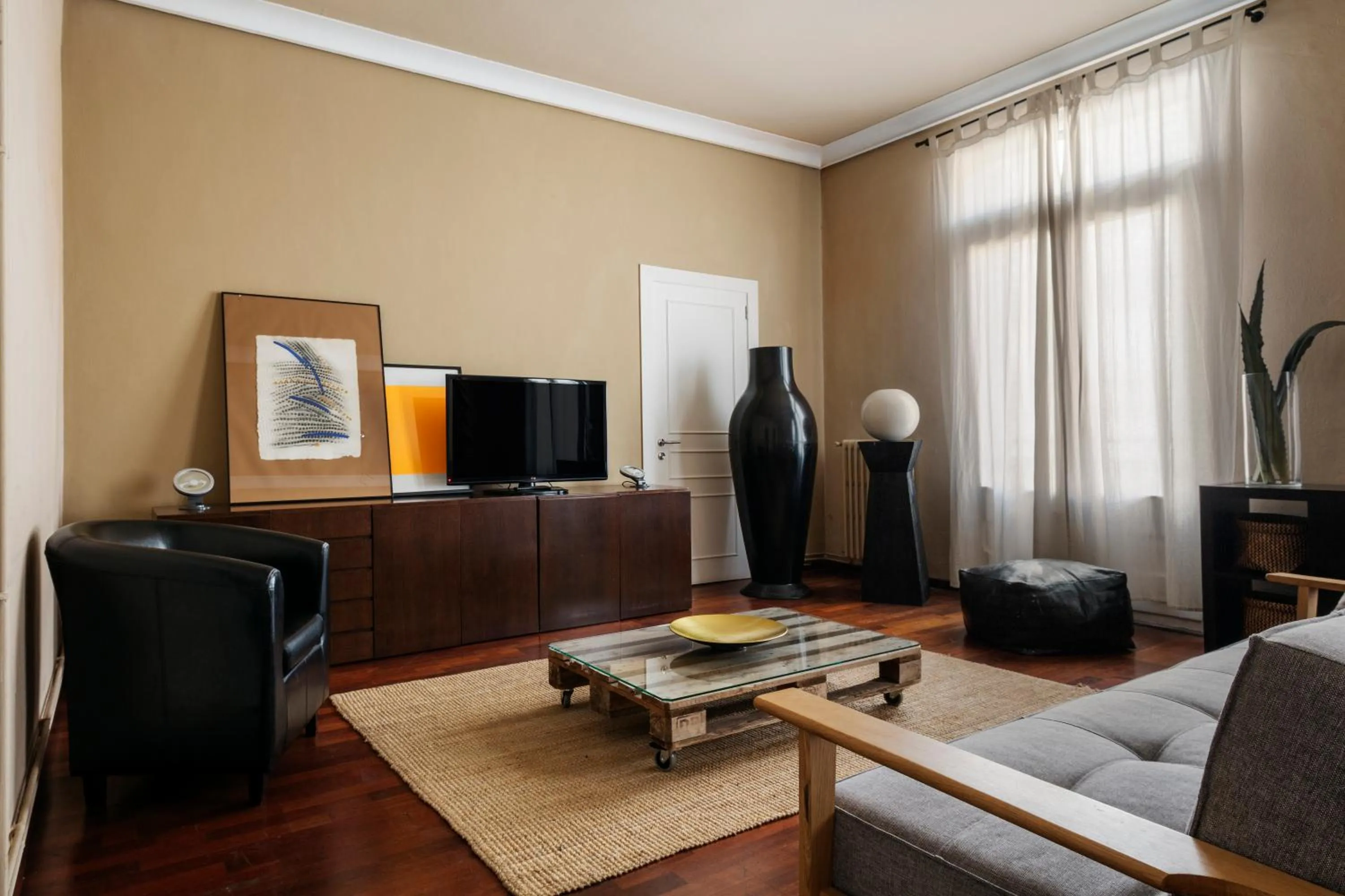 Seating area in Barcelona Apartment Val