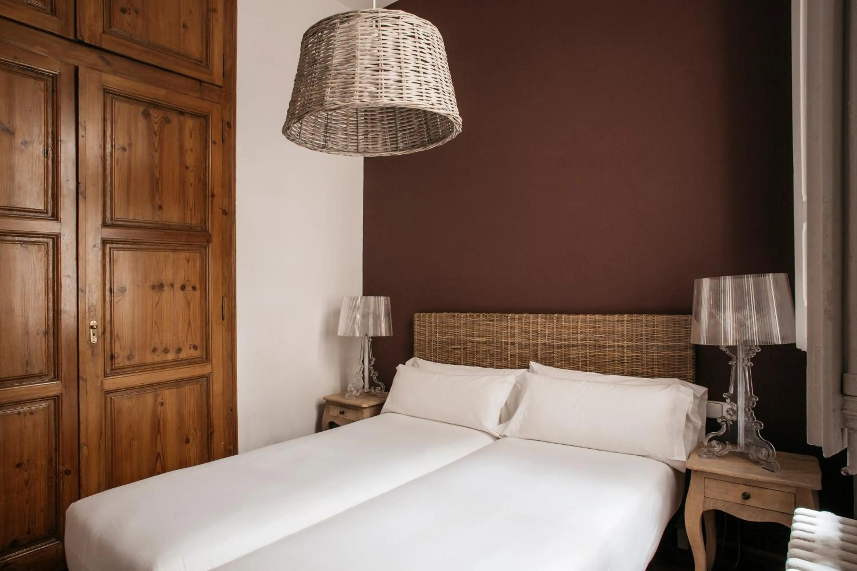 Bedroom, Bed in Barcelona Apartment Val