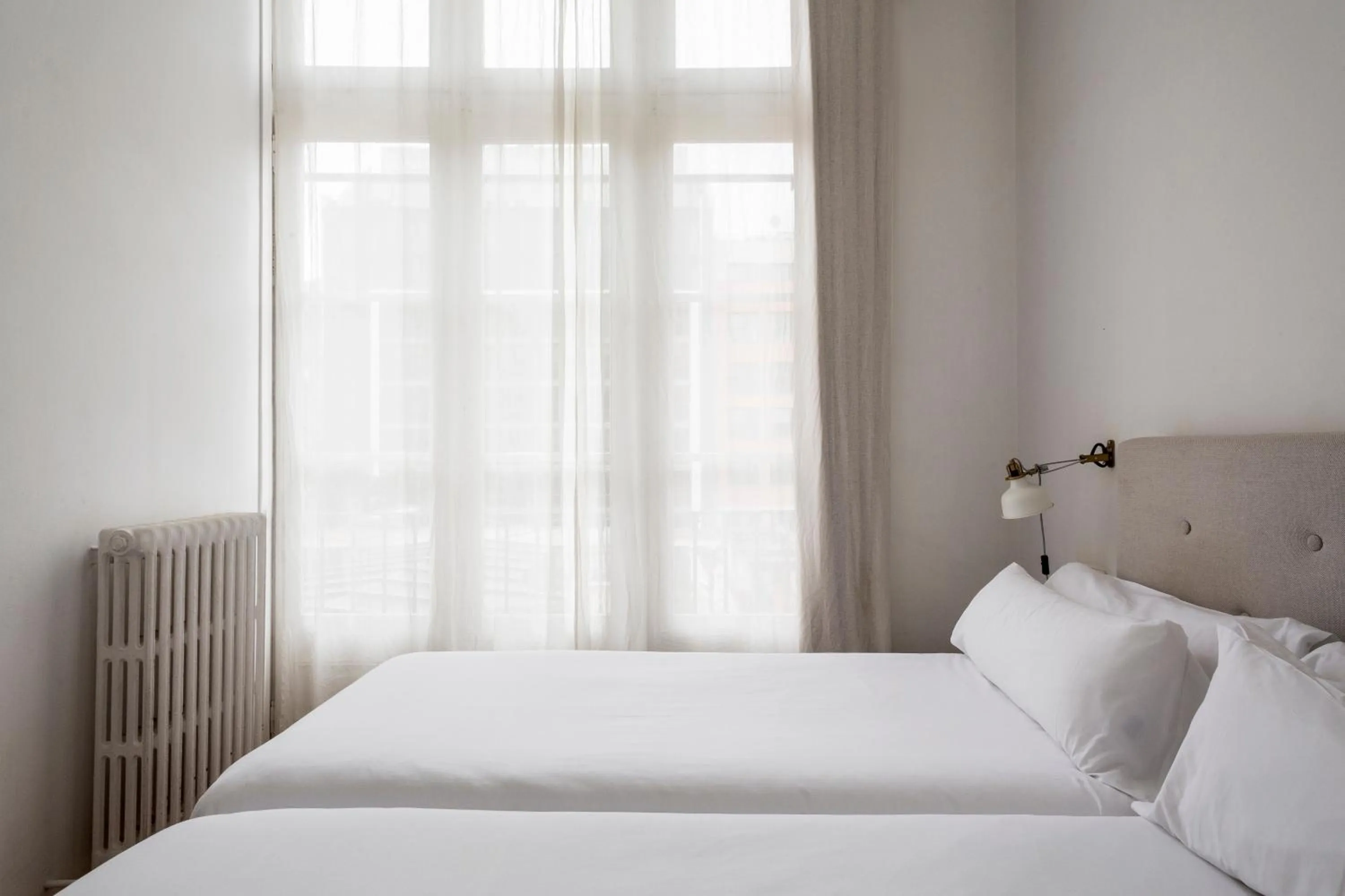 Bedroom, Bed in Barcelona Apartment Val