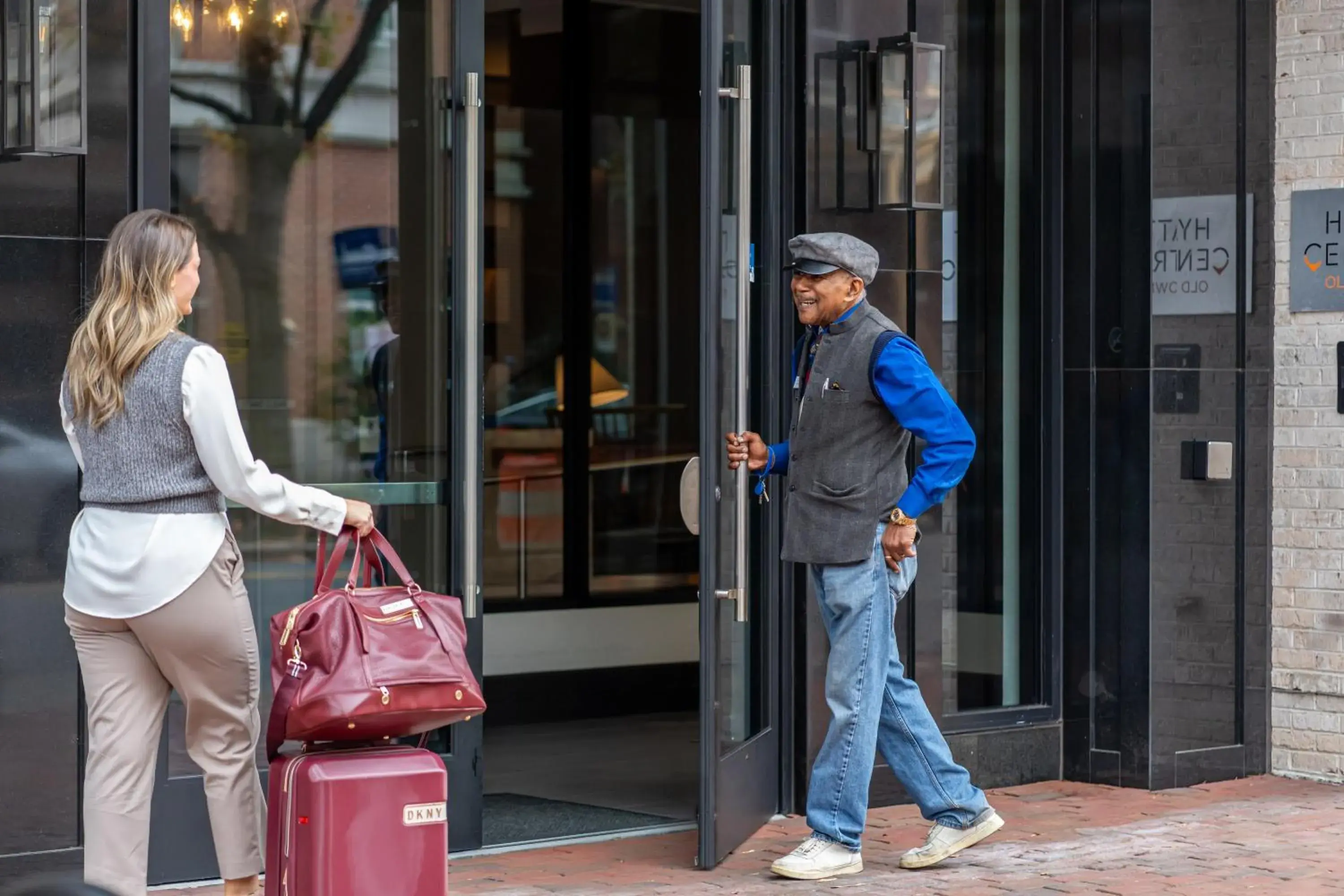 Facade/entrance in Hyatt Centric Old Town Alexandria Facade/entrance in Hyatt Centric Old Town Alexandria