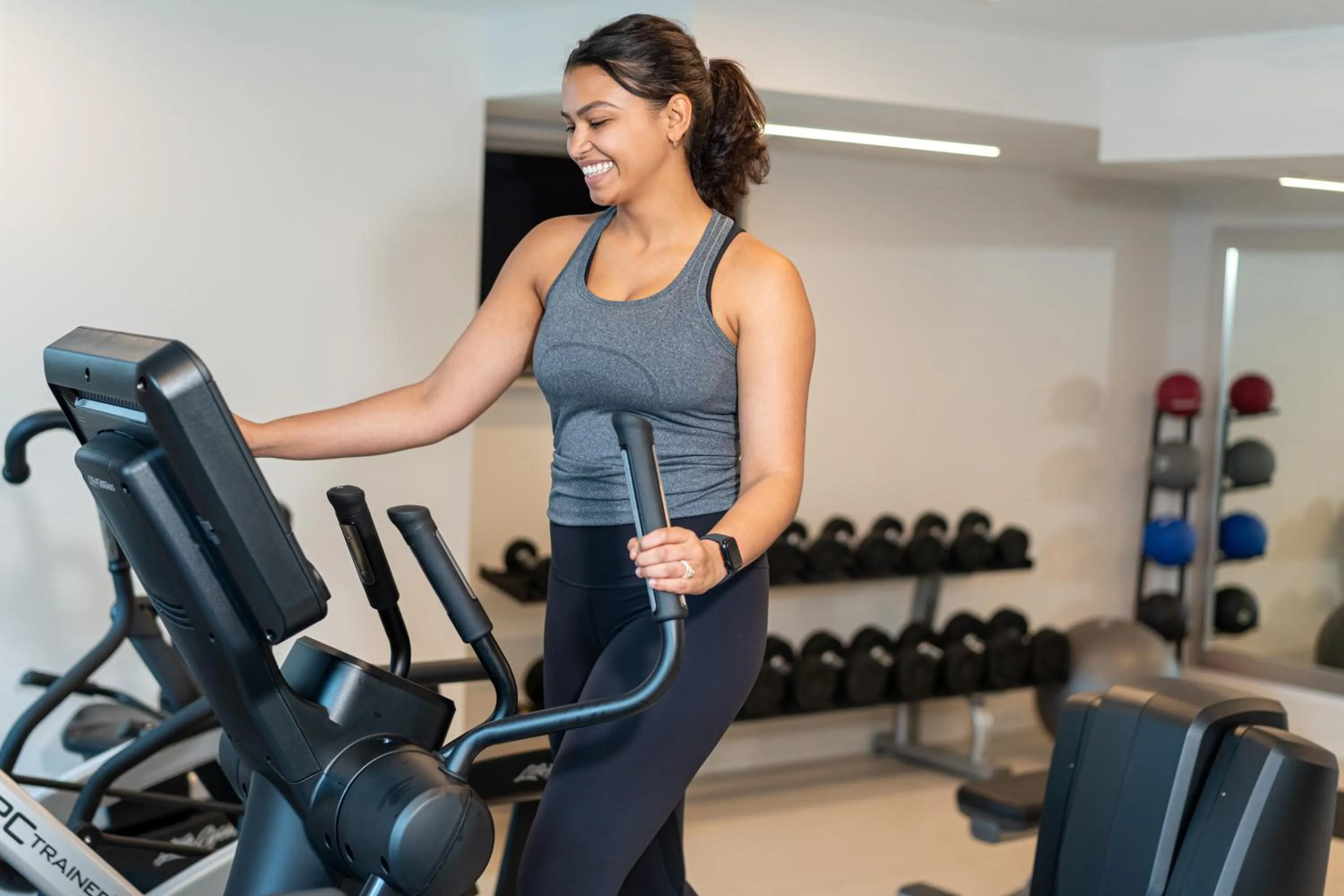 Fitness centre/facilities in Hyatt Centric Old Town Alexandria