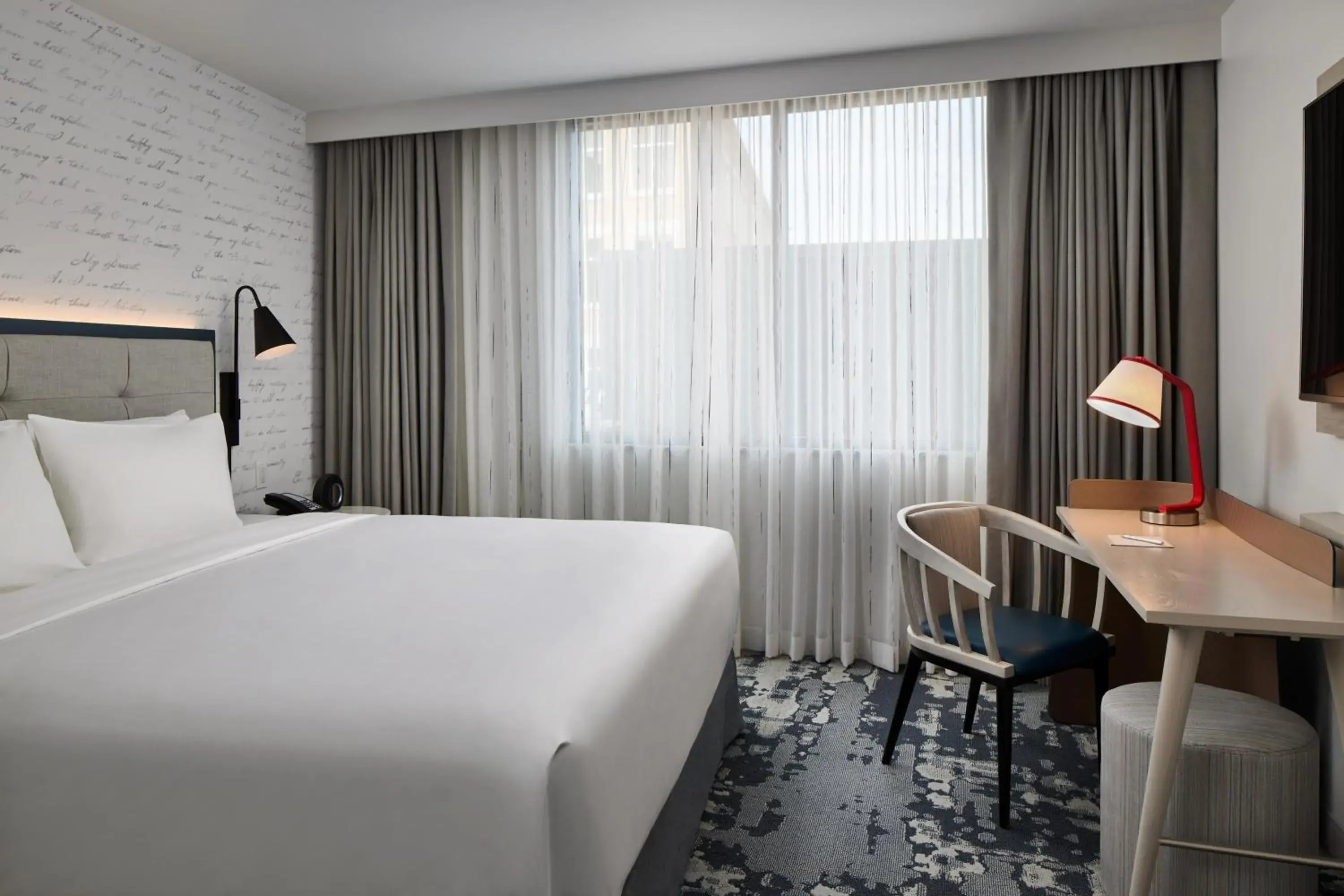 Bed in Hyatt Centric Old Town Alexandria Bed in Hyatt Centric Old Town Alexandria