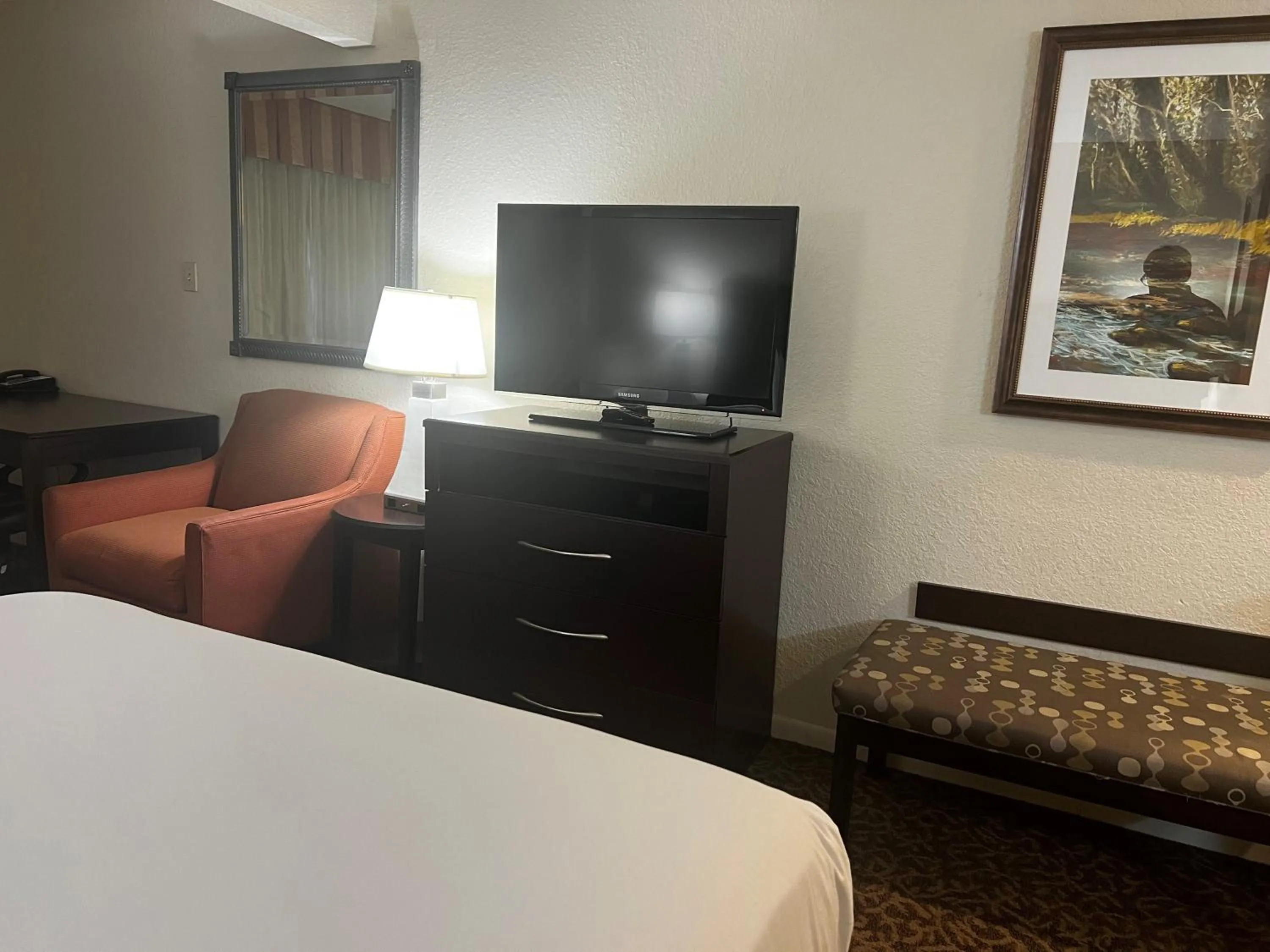 TV and multimedia, Bed in Baymont by Wyndham Houston/Westchase