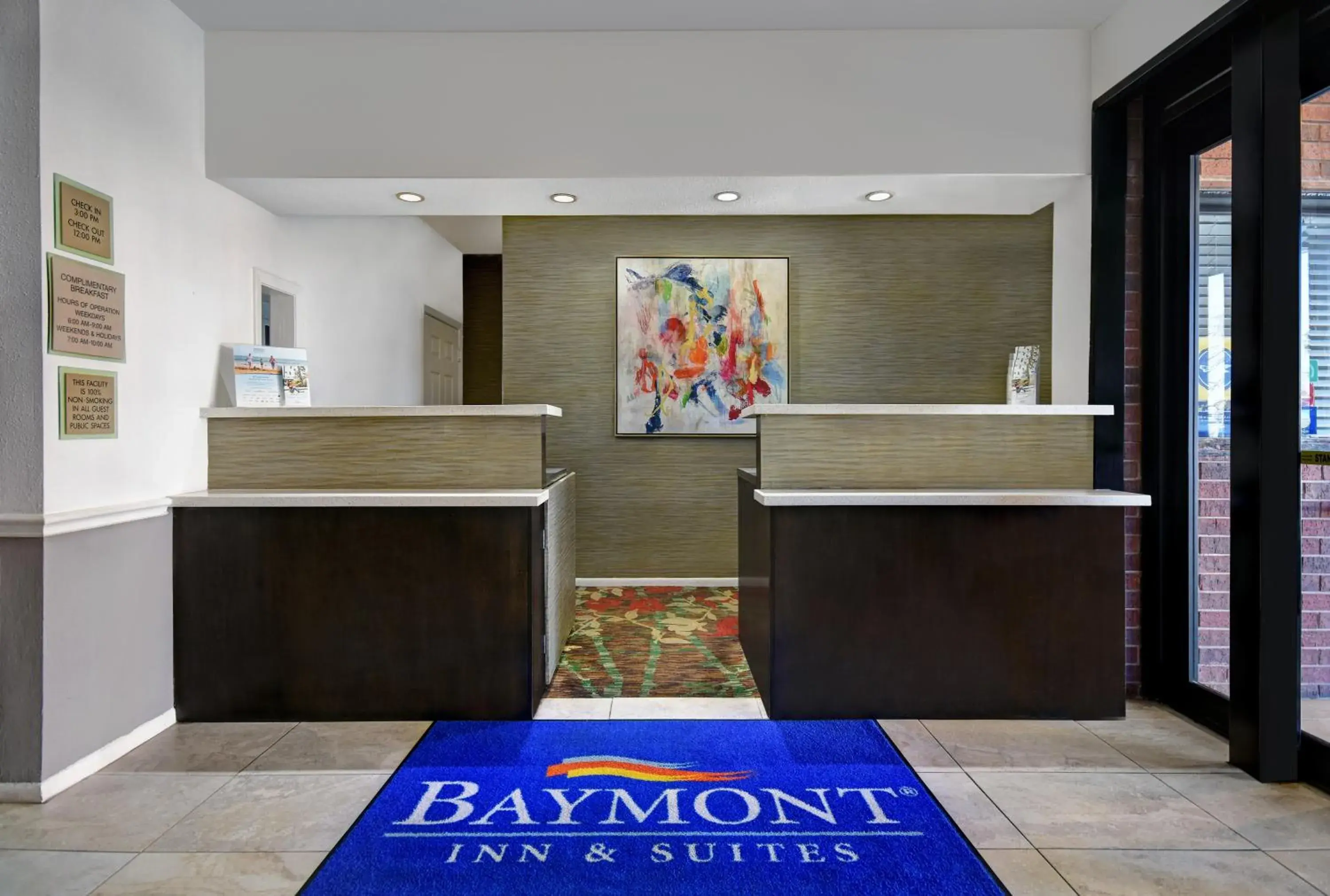 Lobby or reception in Baymont by Wyndham Houston/Westchase Lobby or reception in Baymont by Wyndham Houston/Westchase