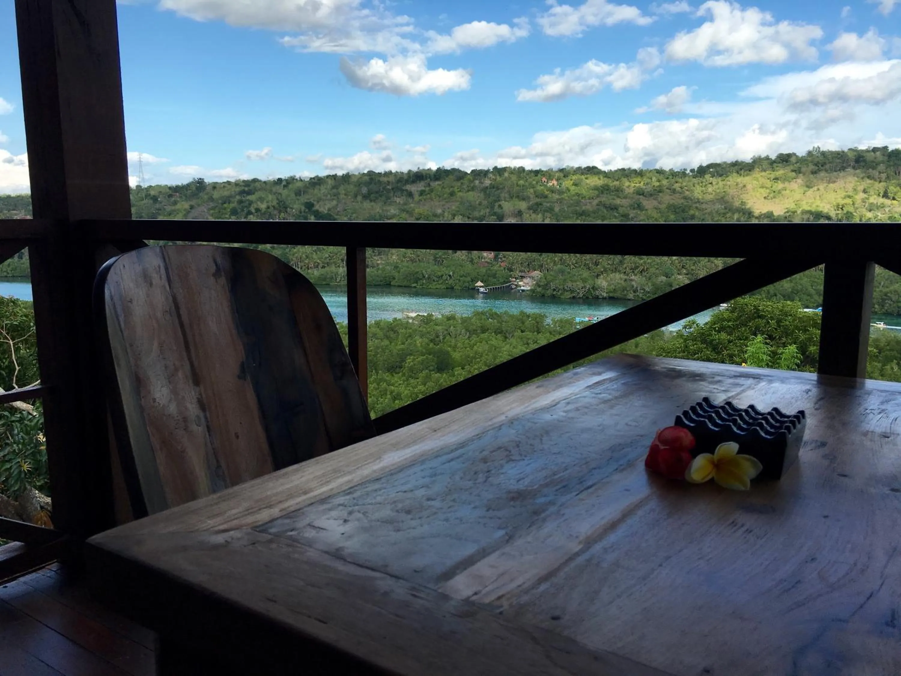 Balcony/Terrace in Twin Island Villas & Dive Resort
