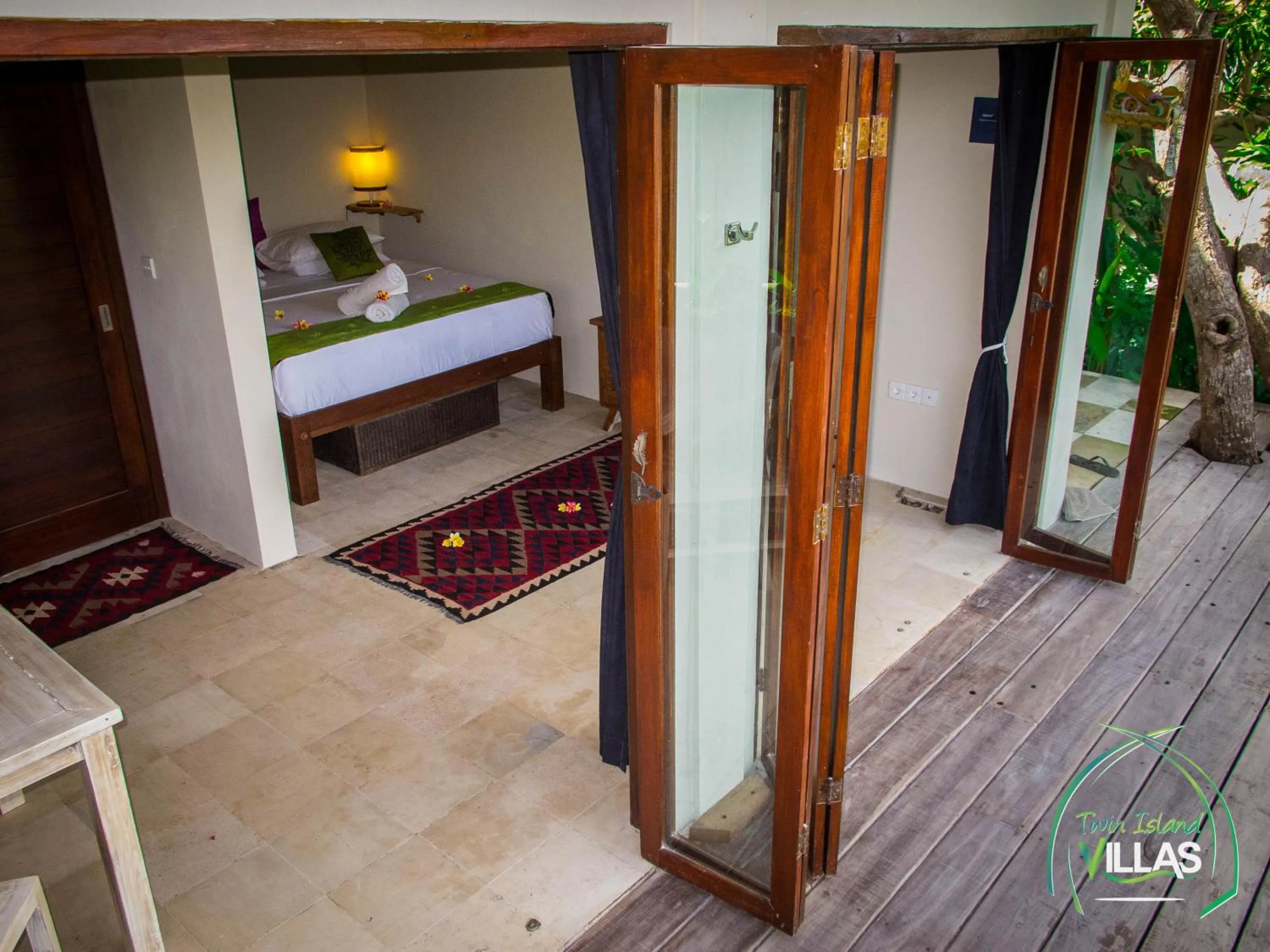 Bedroom, Bed in Twin Island Villas & Dive Resort