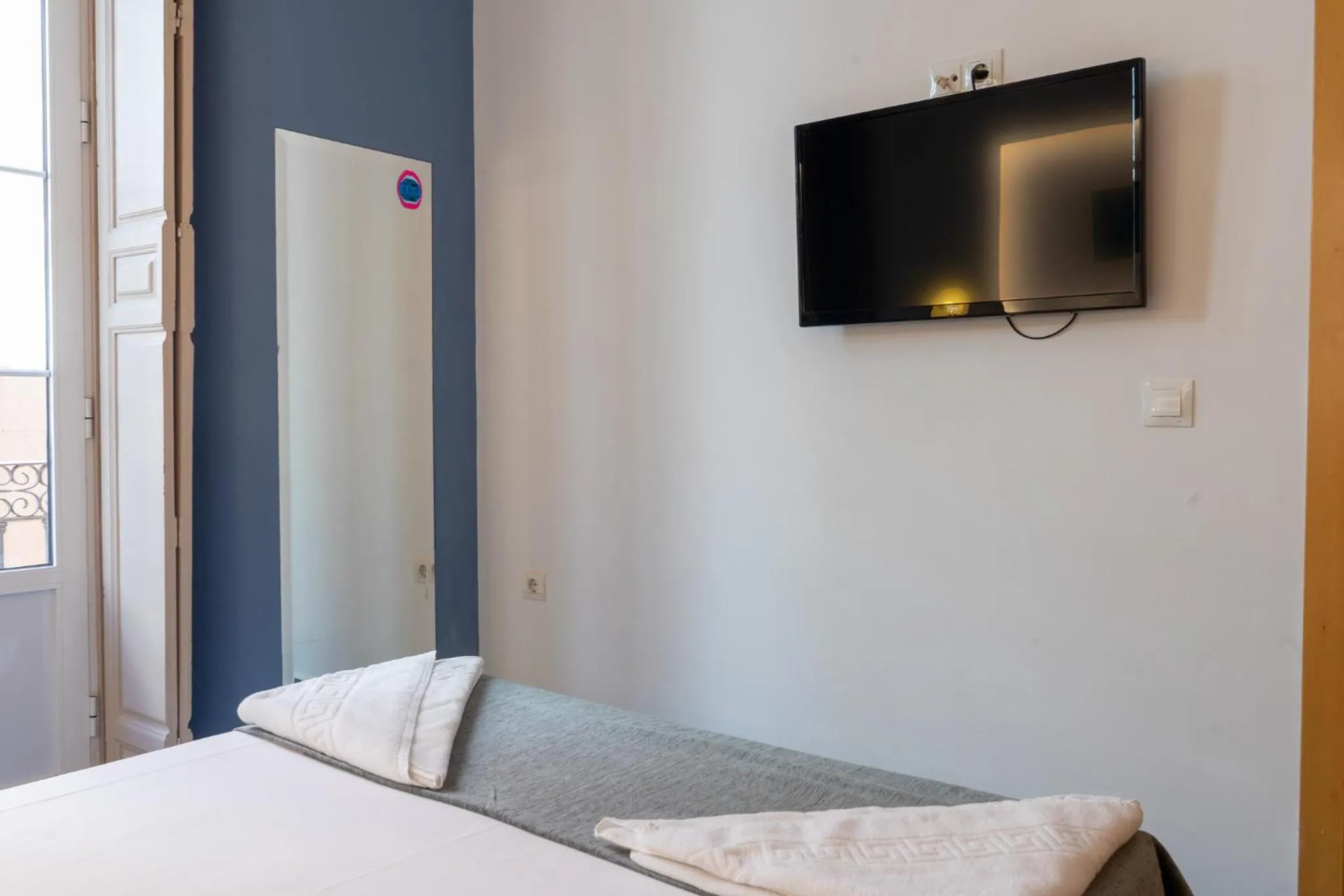 Bedroom, Bed in Mar y Arte Apartamentos