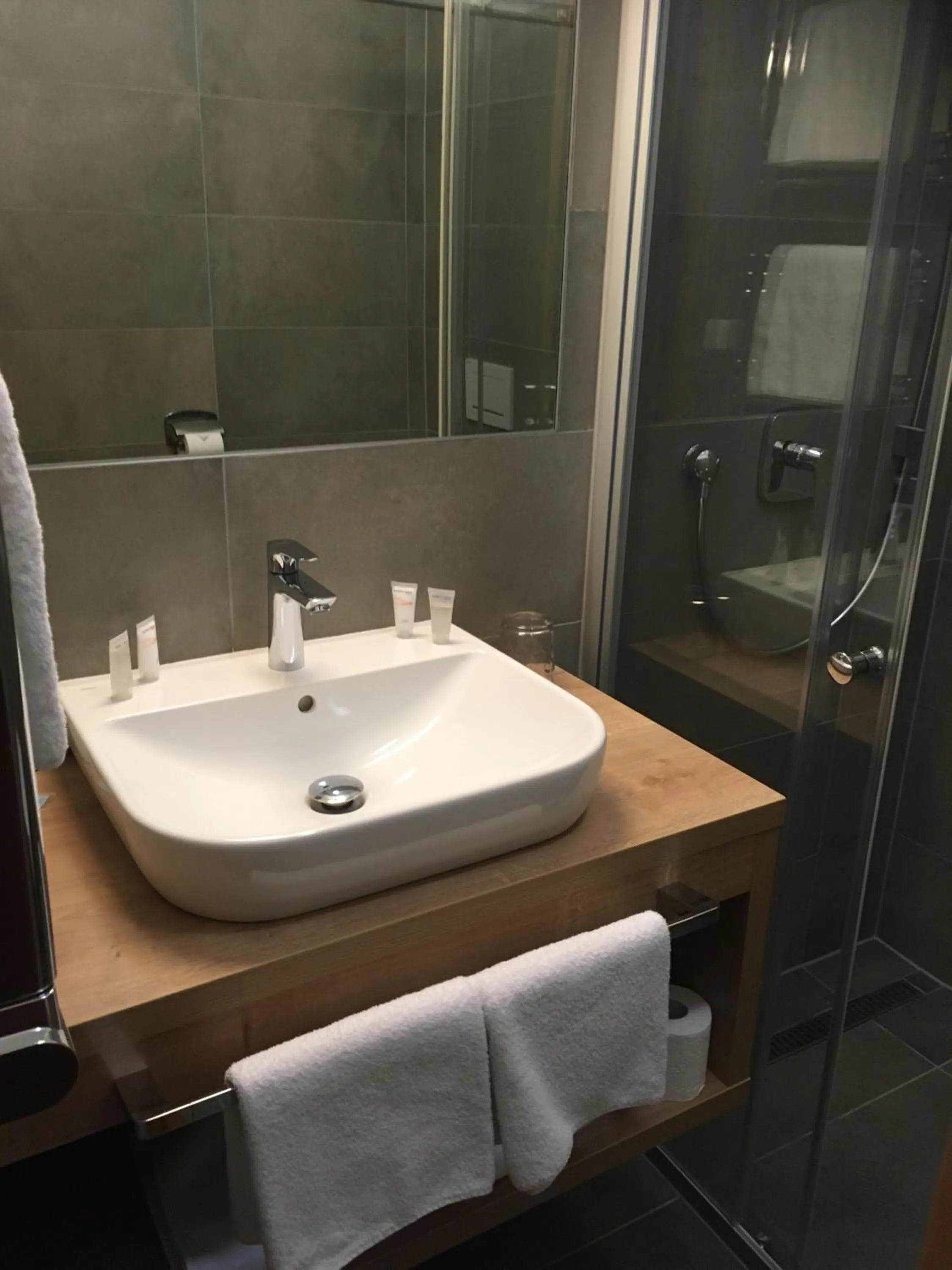 Shower in Sareza hotel