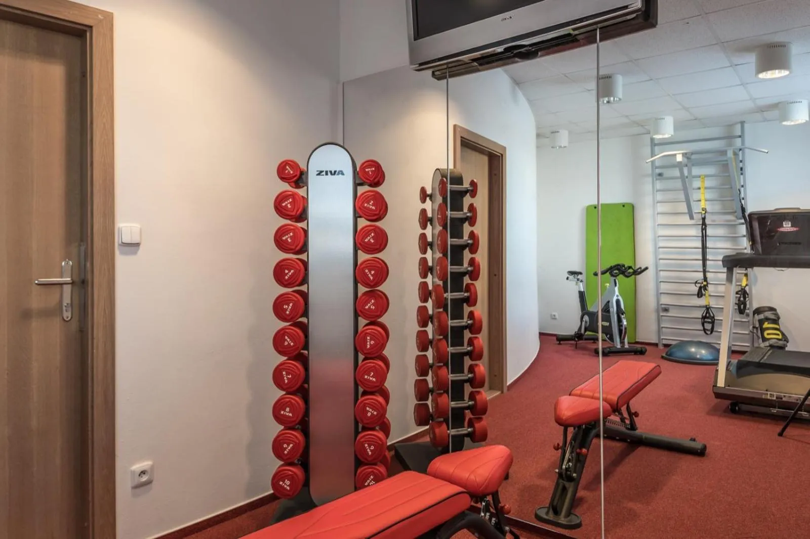 Fitness centre/facilities in Sareza hotel