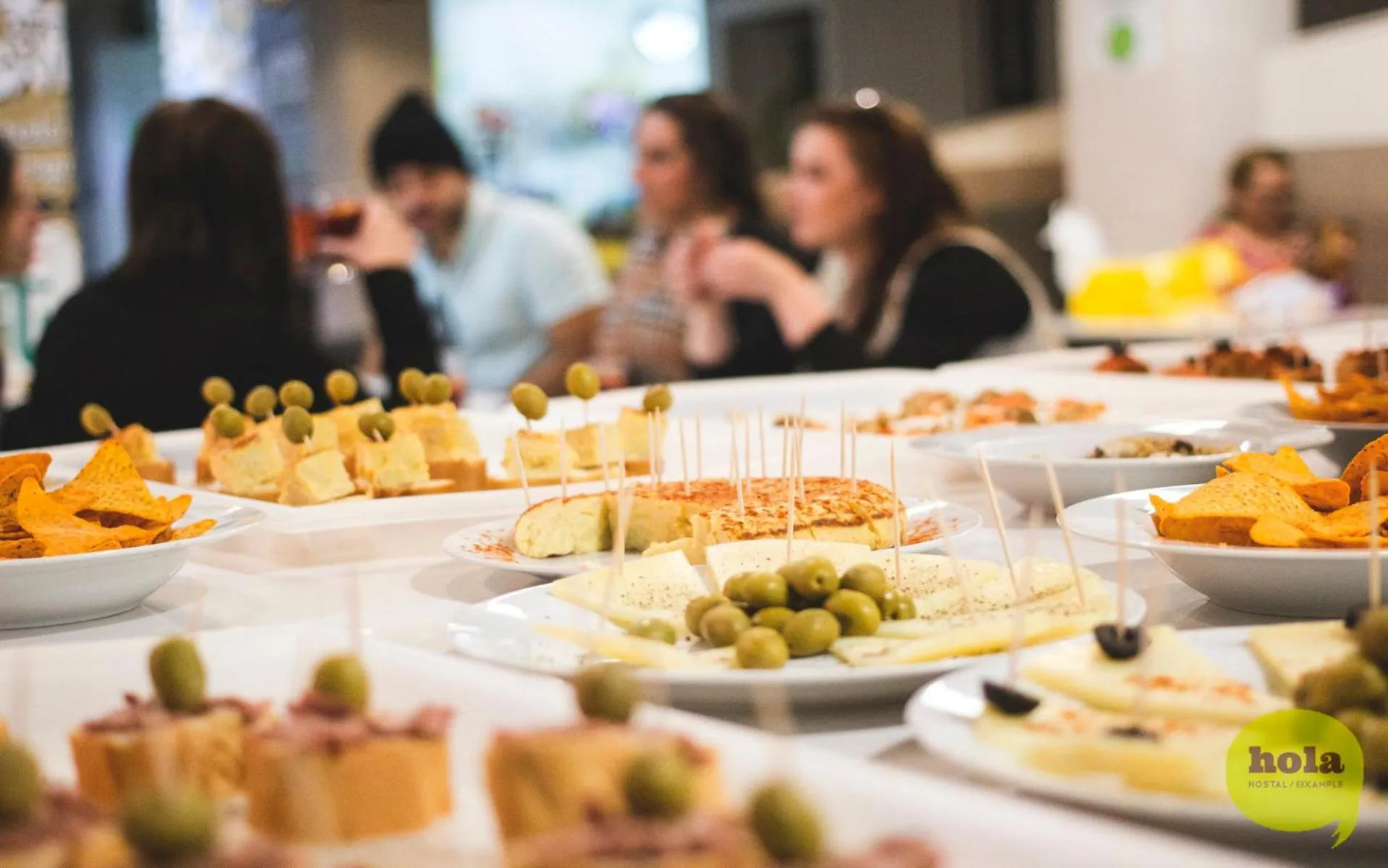 Food close-up in Hola Hostal Eixample