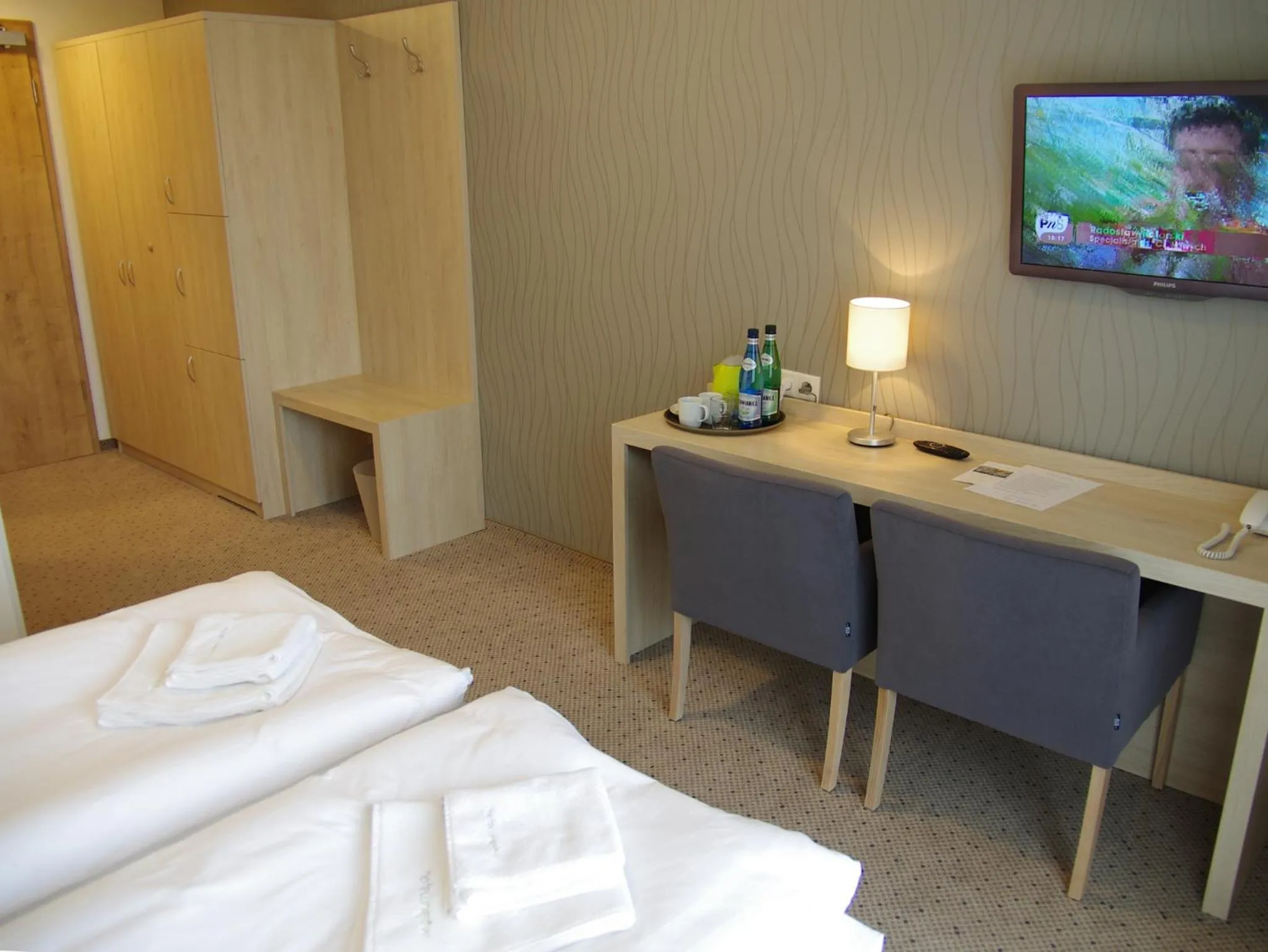 Bedroom, Bed in Hotel Uniejów