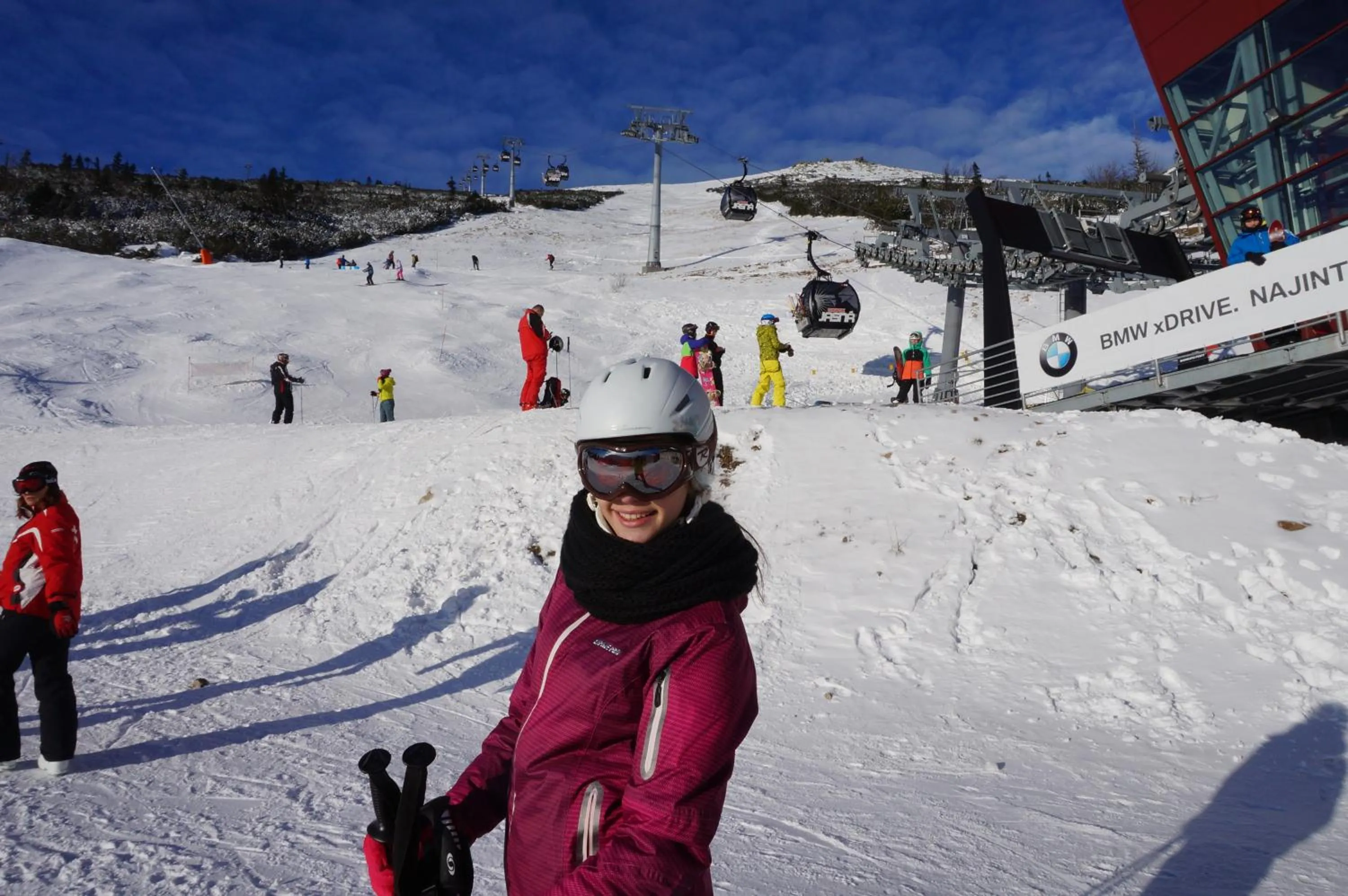 Skiing in Apartmán KLAUDIA Tále