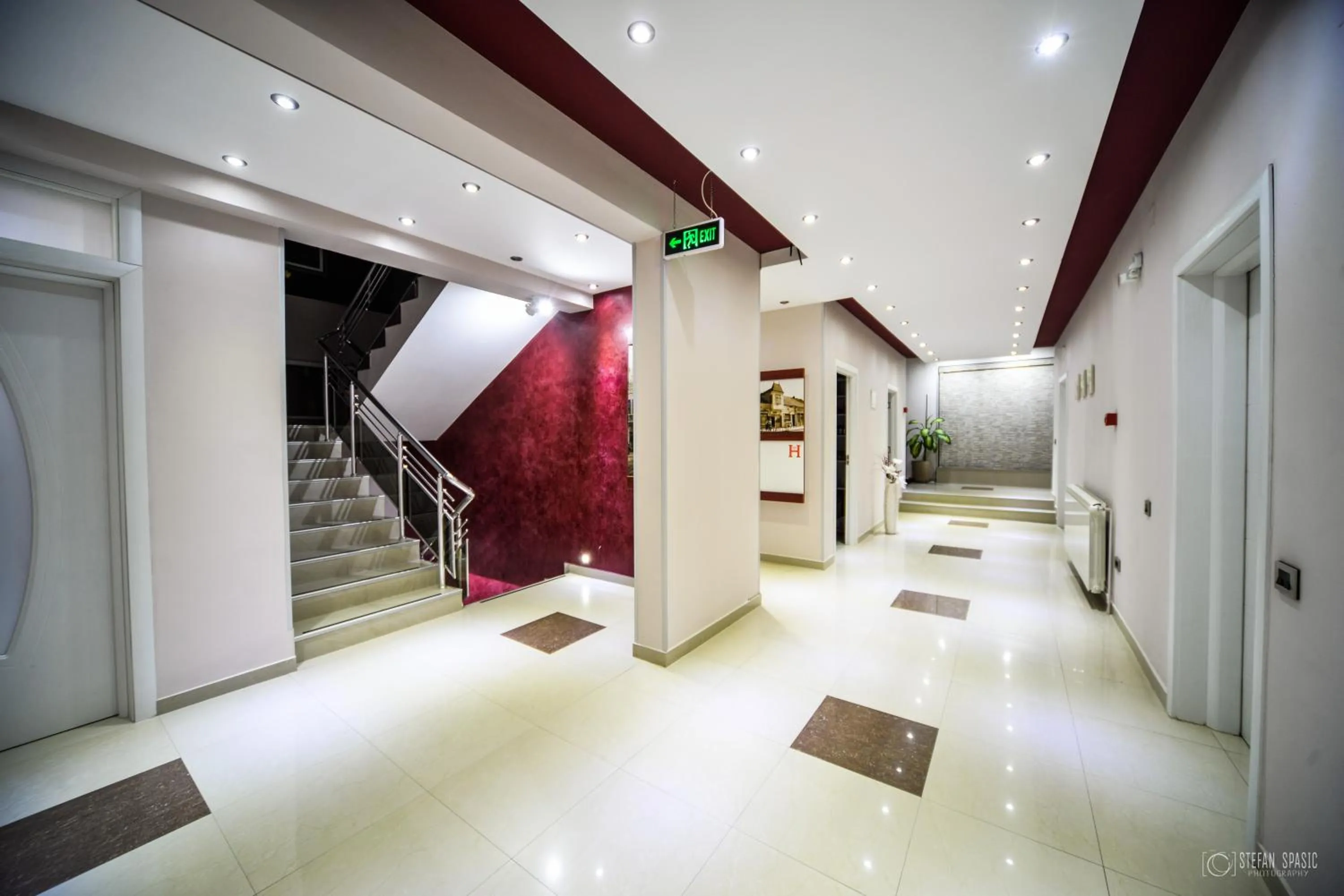 Floor plan in Garni Hotel 018 In