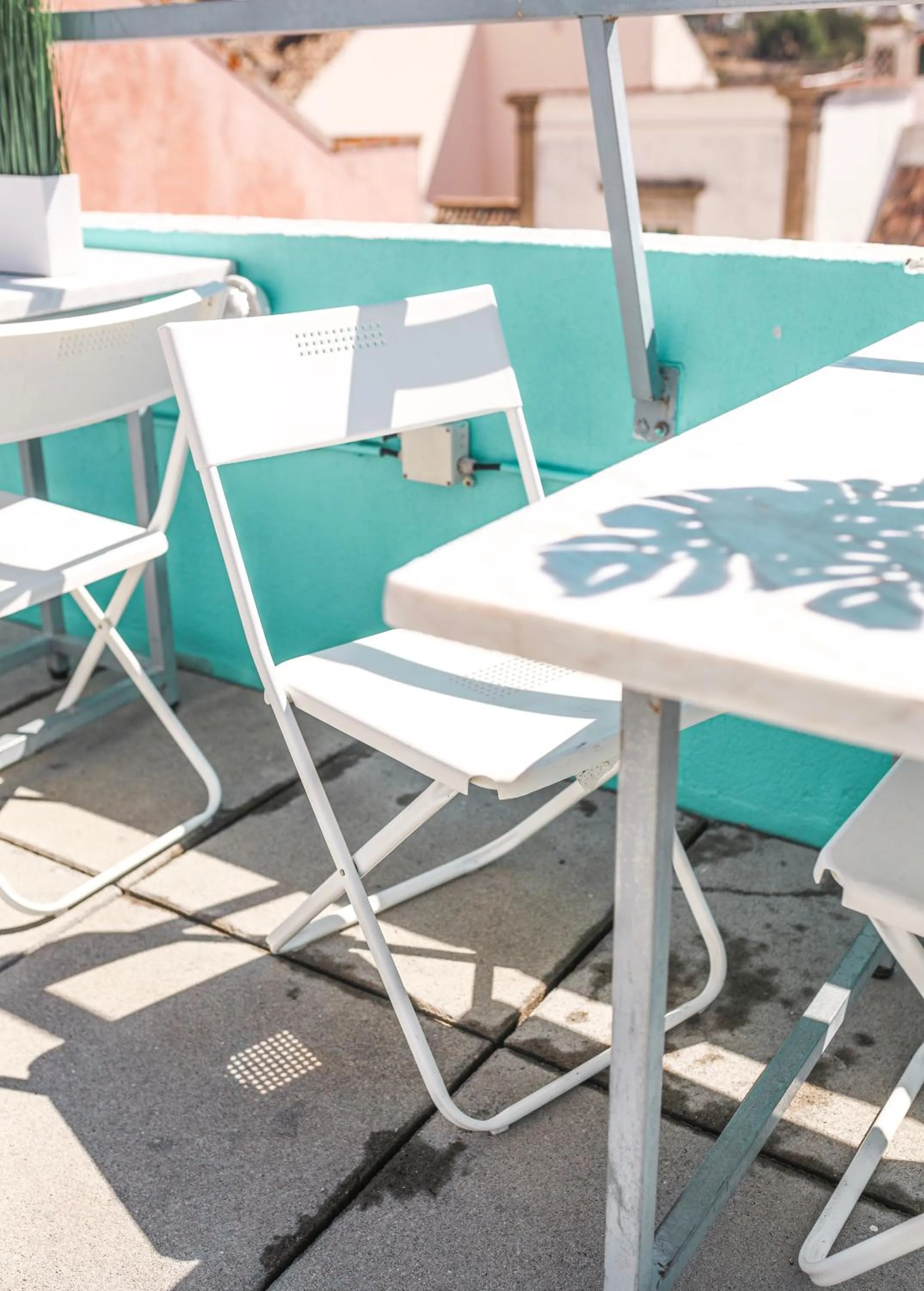 Patio in Peneco Albufeira GuestHouse