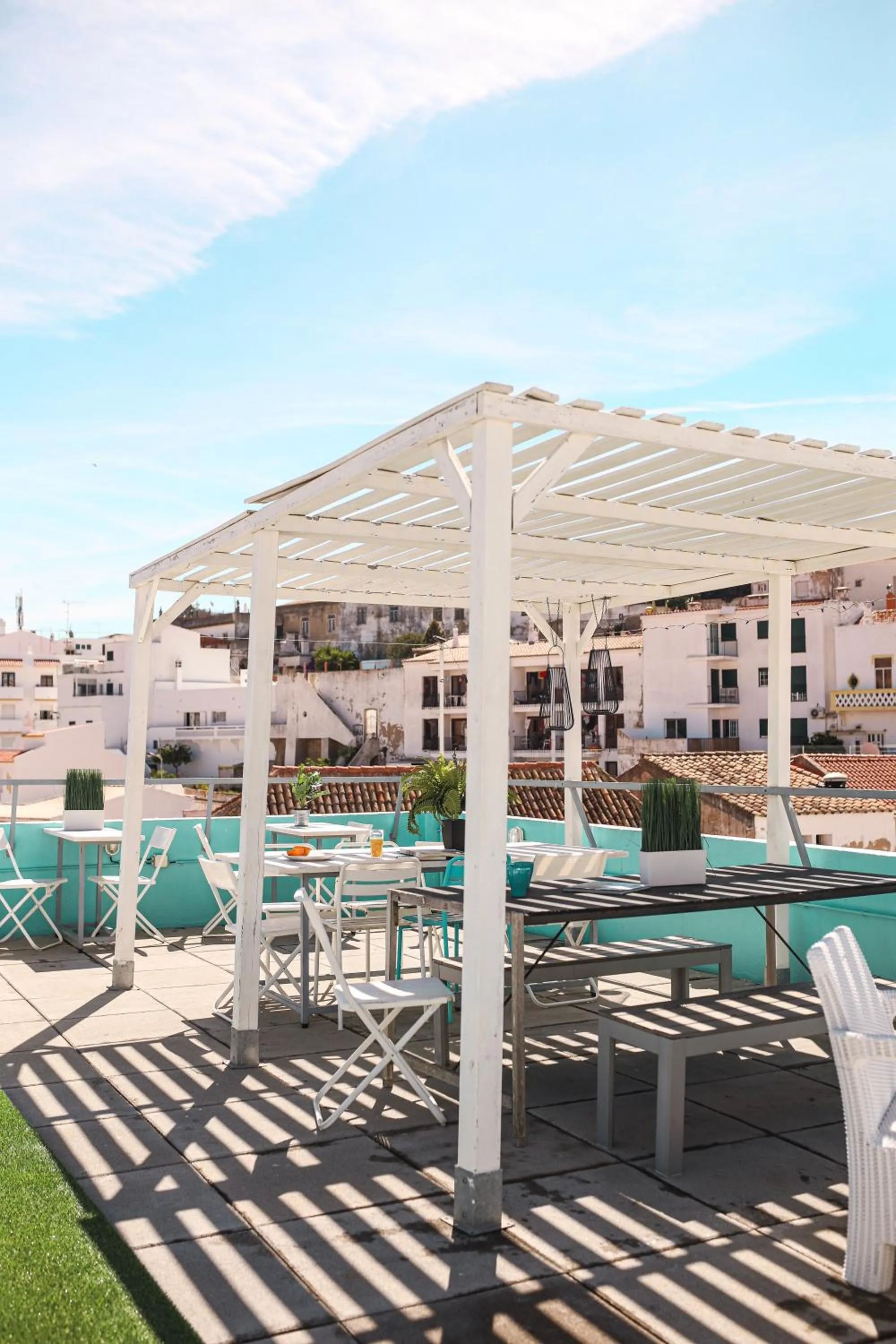 Patio in Peneco Albufeira GuestHouse