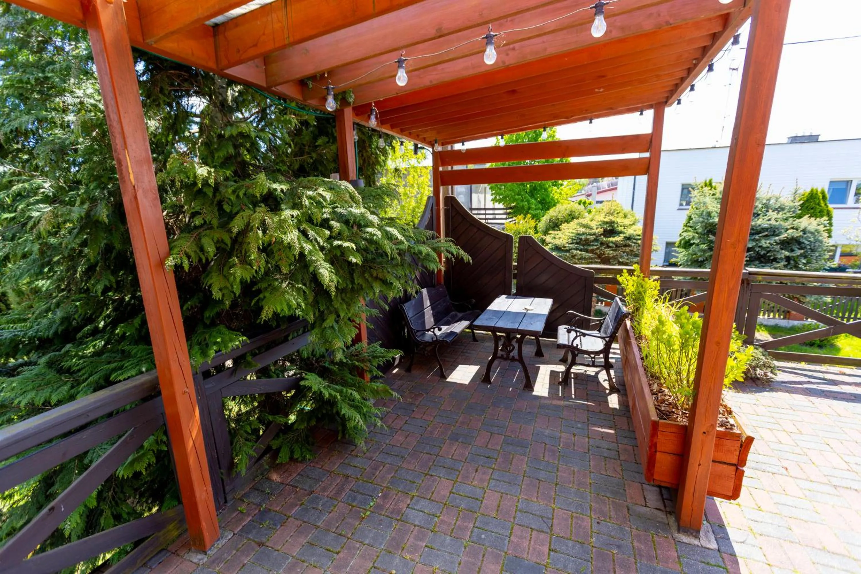 Balcony/Terrace in Gościniec Pod Markizami