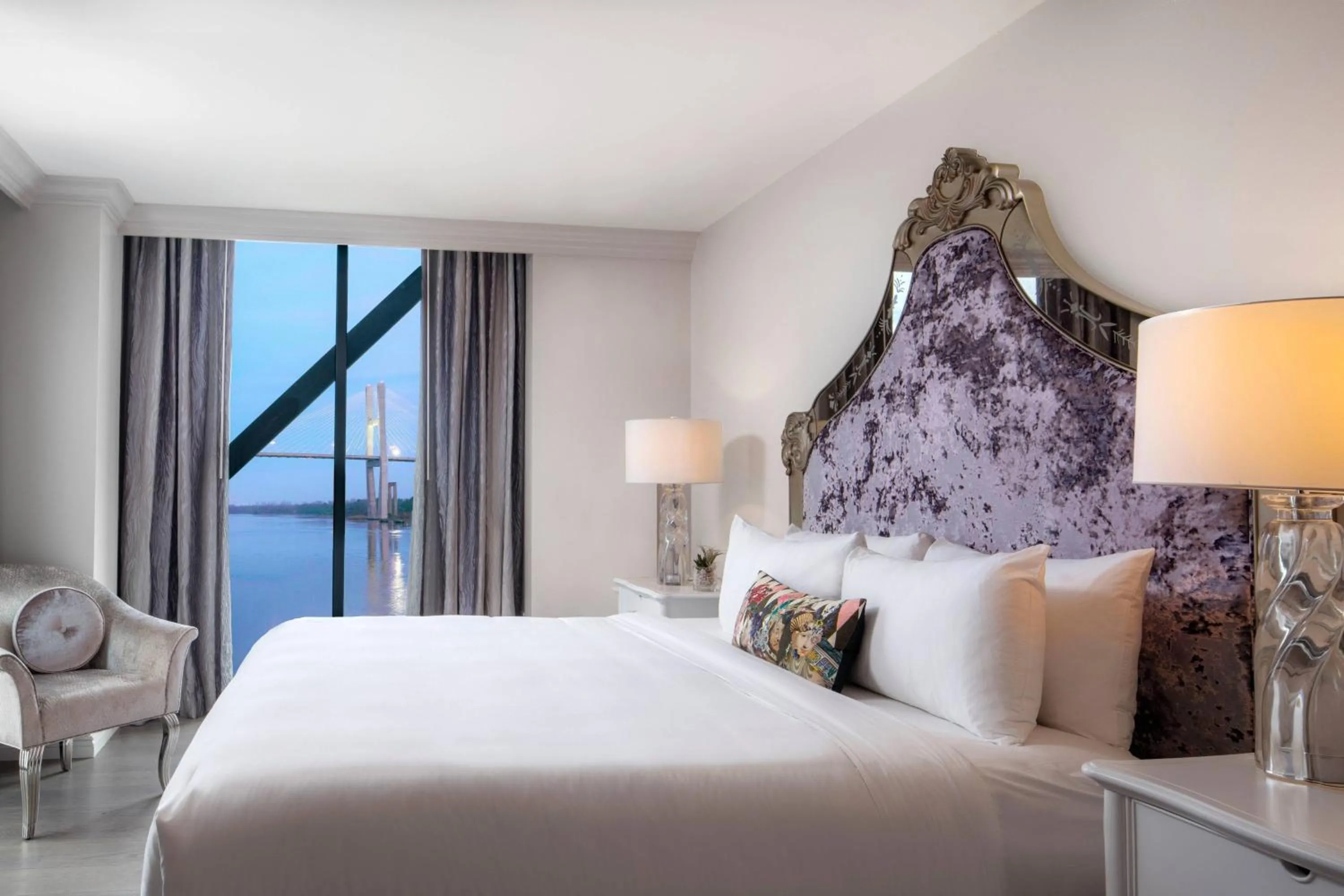 Bedroom, Bed in JW Marriott Savannah Plant Riverside District