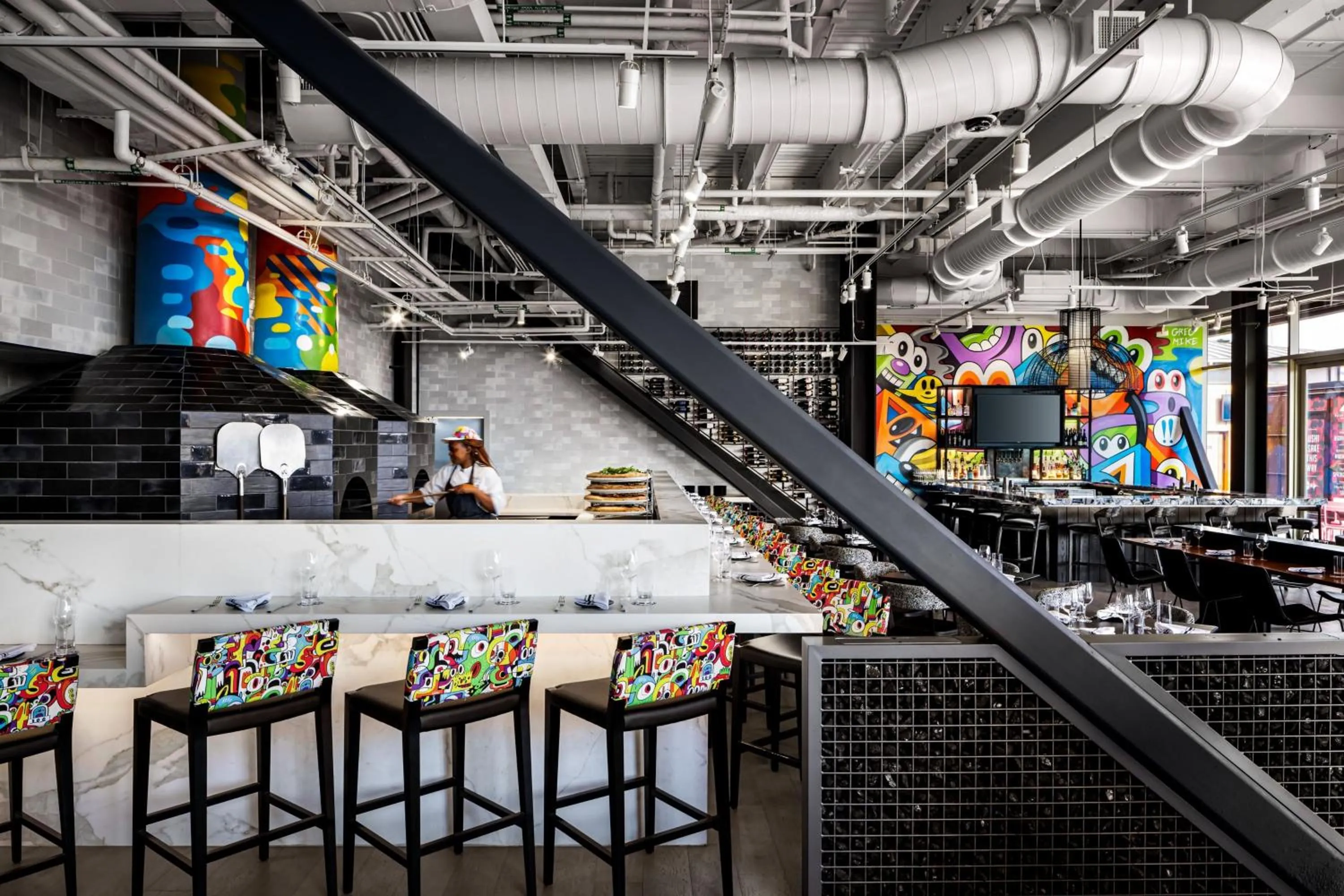 Restaurant/places to eat in JW Marriott Savannah Plant Riverside District