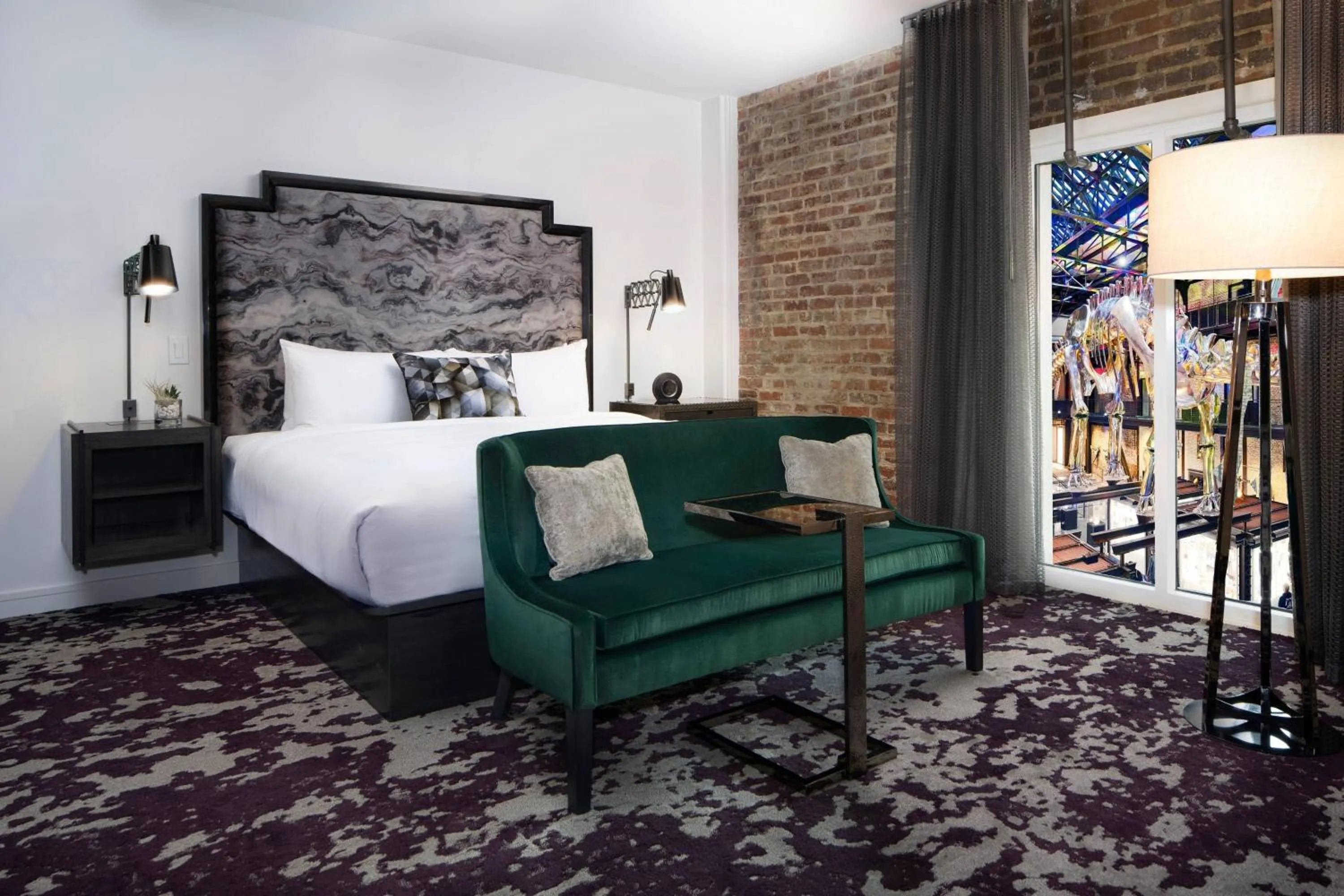 Photo of the whole room, Bed in JW Marriott Savannah Plant Riverside District