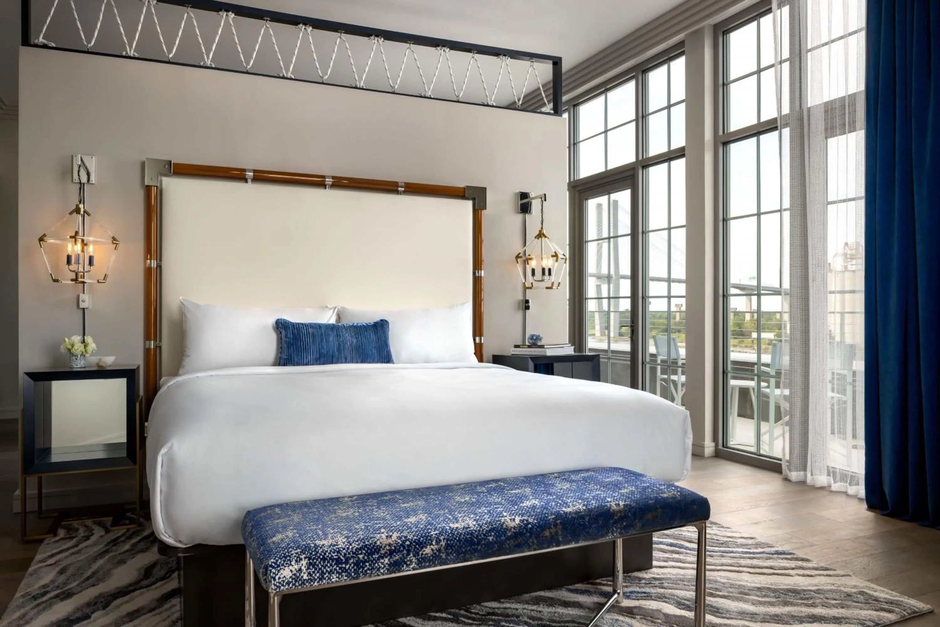 Photo of the whole room, Bed in JW Marriott Savannah Plant Riverside District