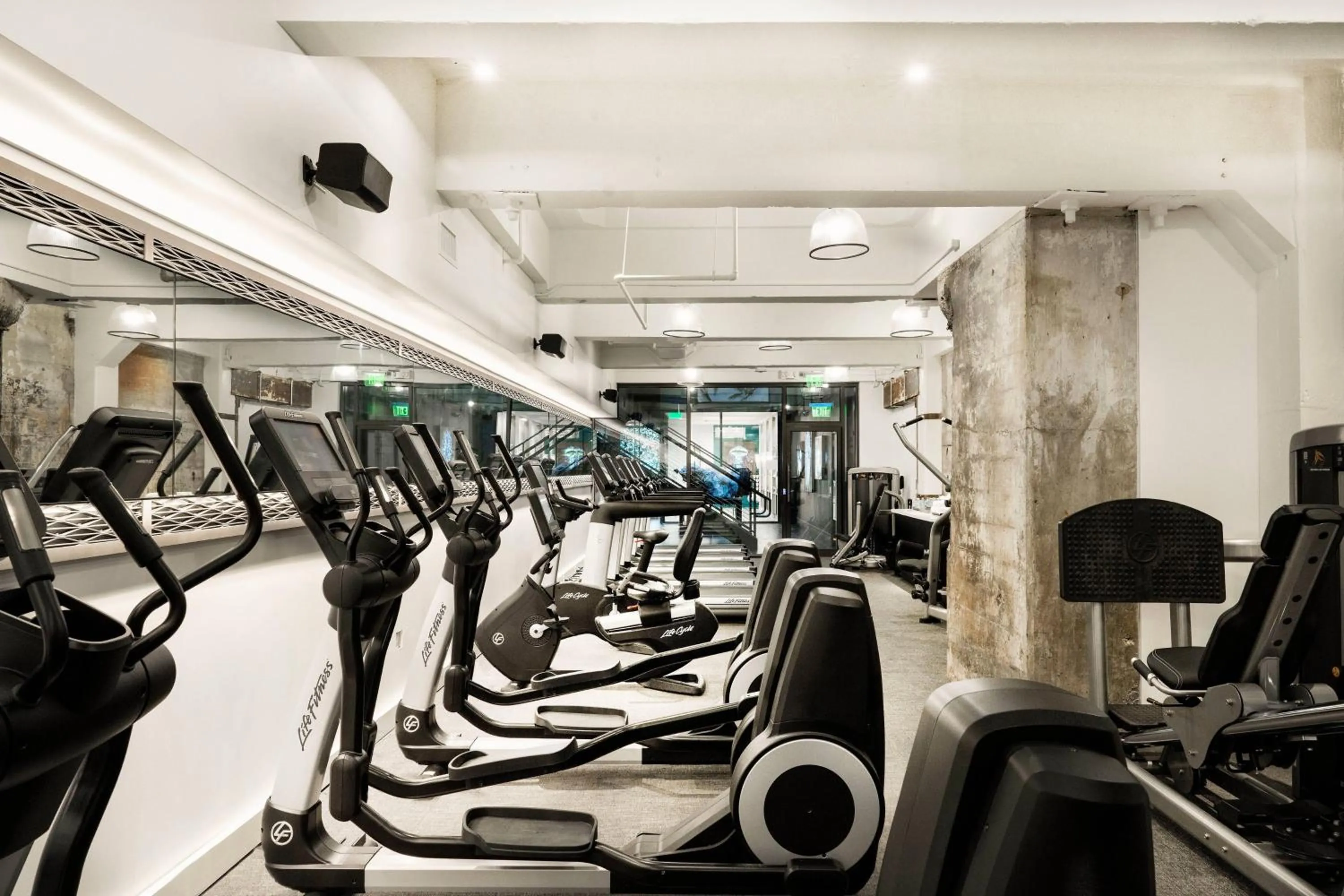 Fitness centre/facilities in JW Marriott Savannah Plant Riverside District