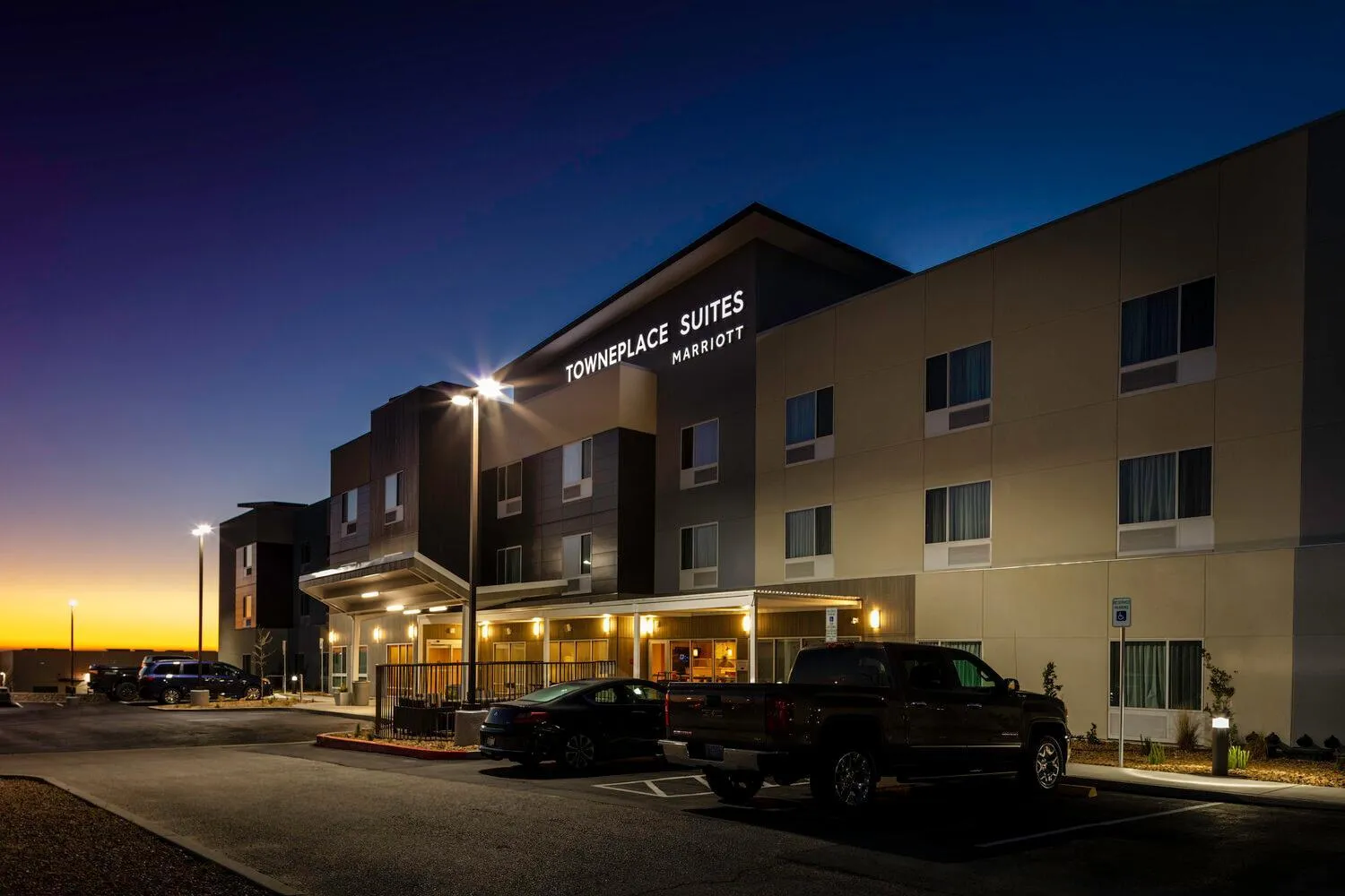 Facade/entrance in TownePlace Suites El Paso North