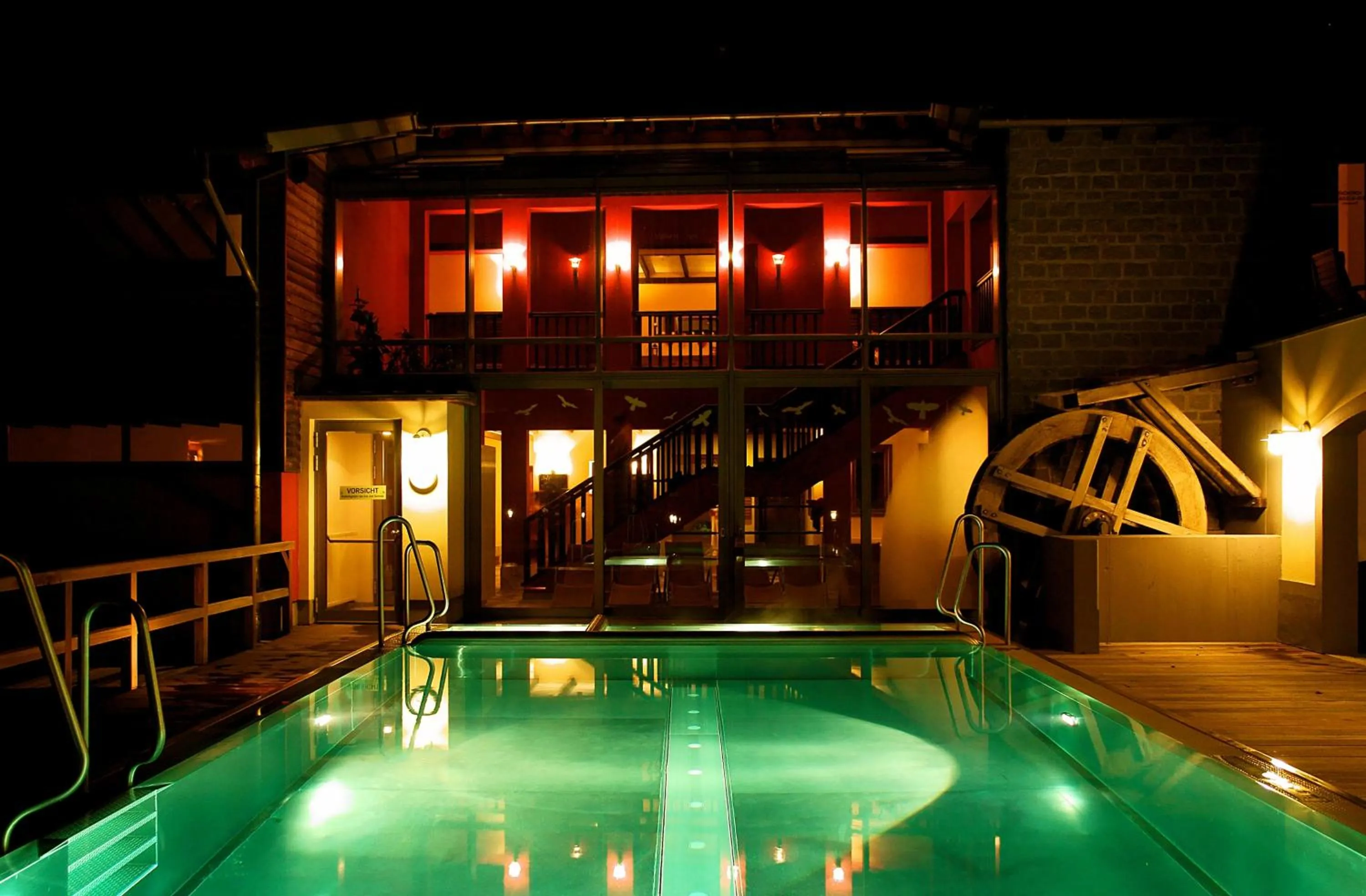 Swimming pool in Ferienresidenz Am weißen Regen