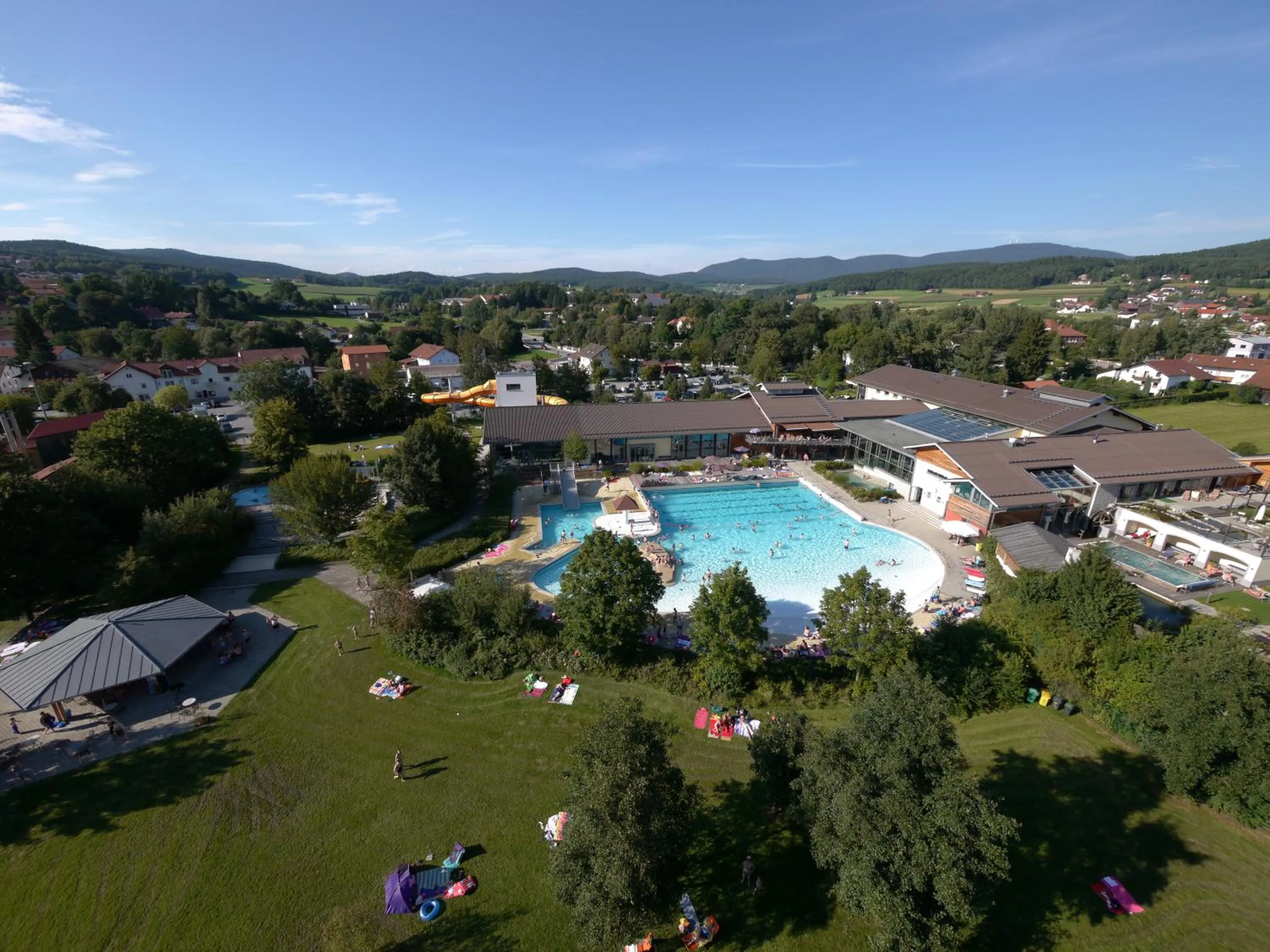 Swimming pool in Ferienresidenz Am weißen Regen