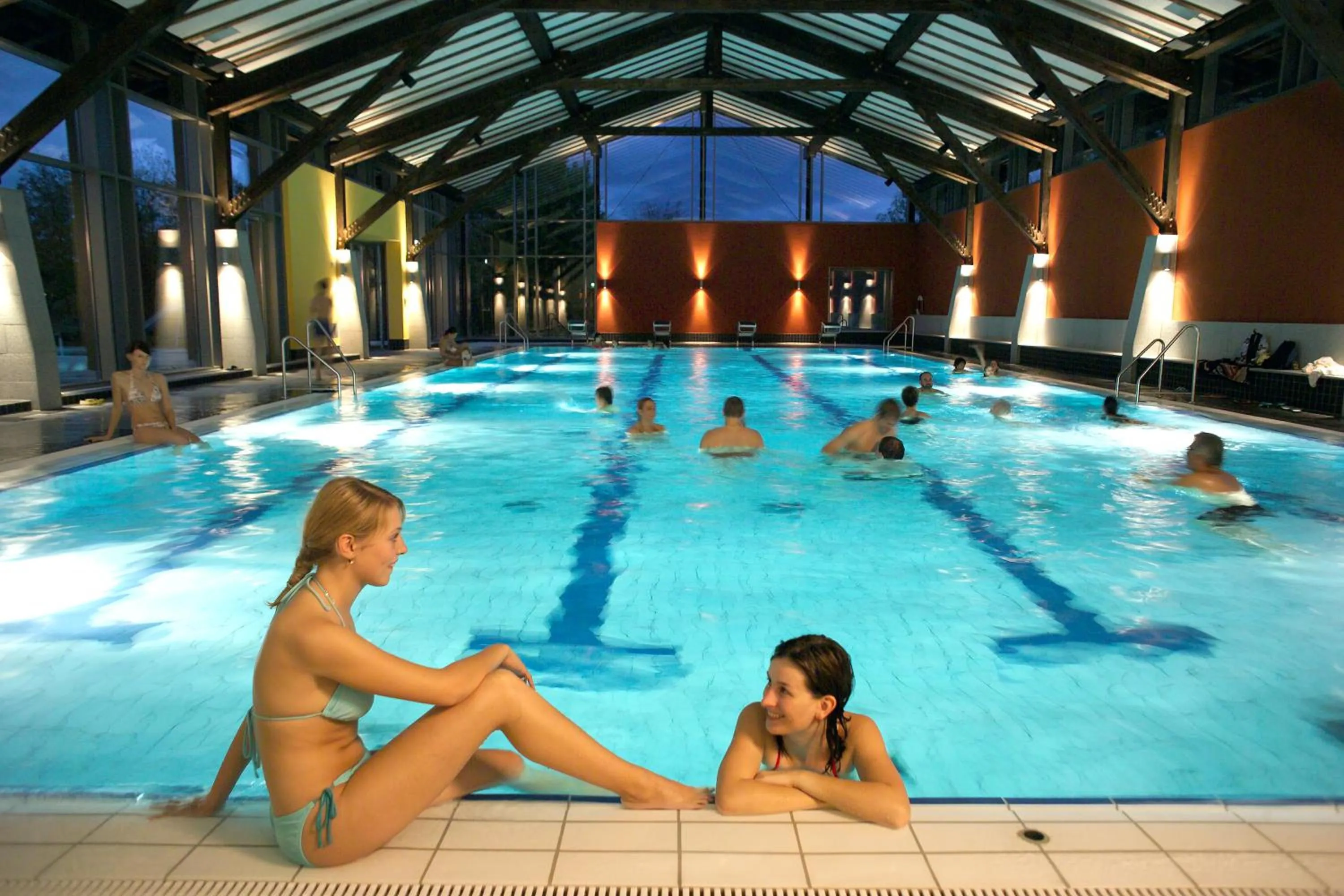 Swimming pool in Ferienresidenz Am weißen Regen