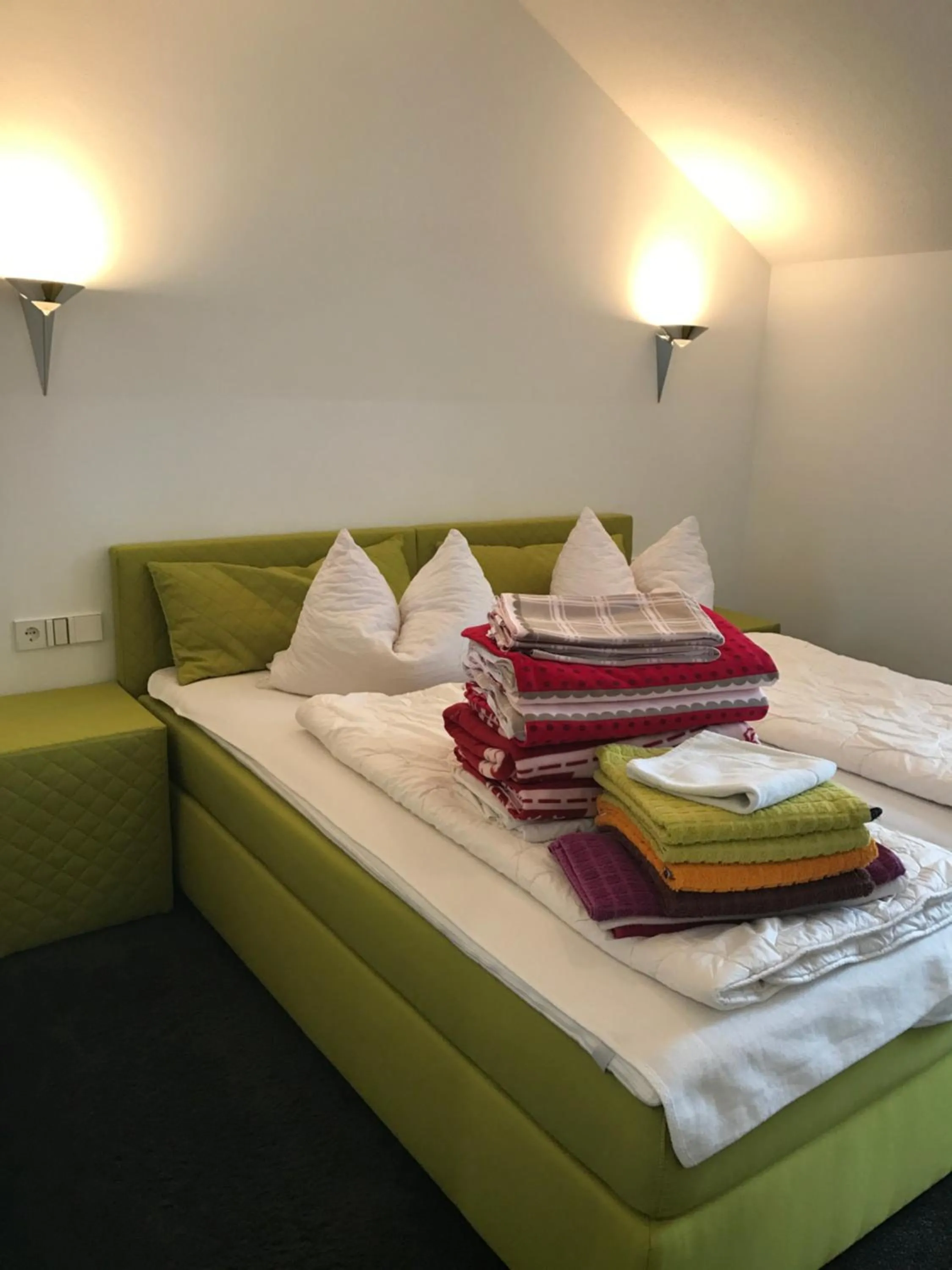 Bed in Ferienresidenz Am weißen Regen