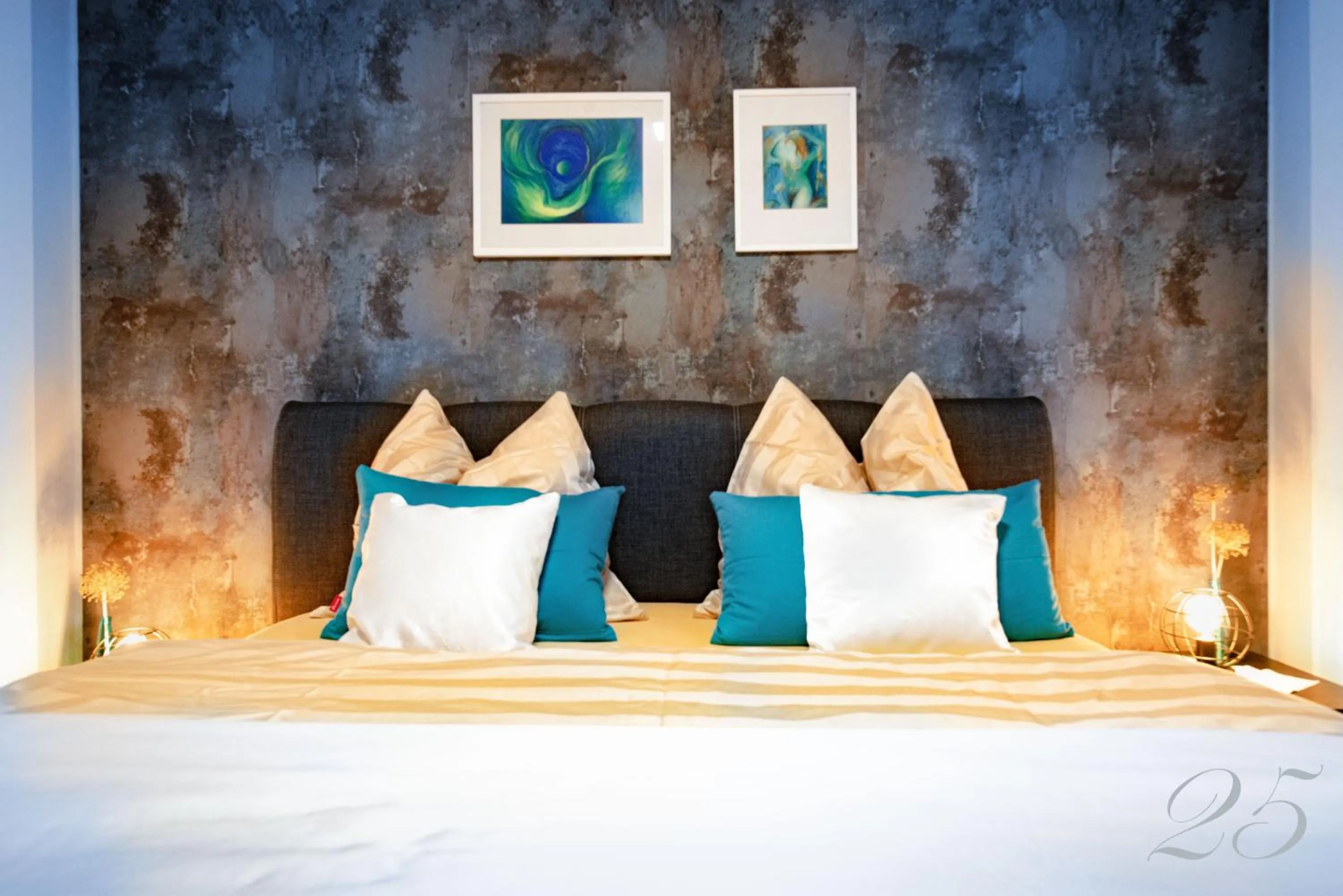 Bed in Ferienresidenz Am weißen Regen