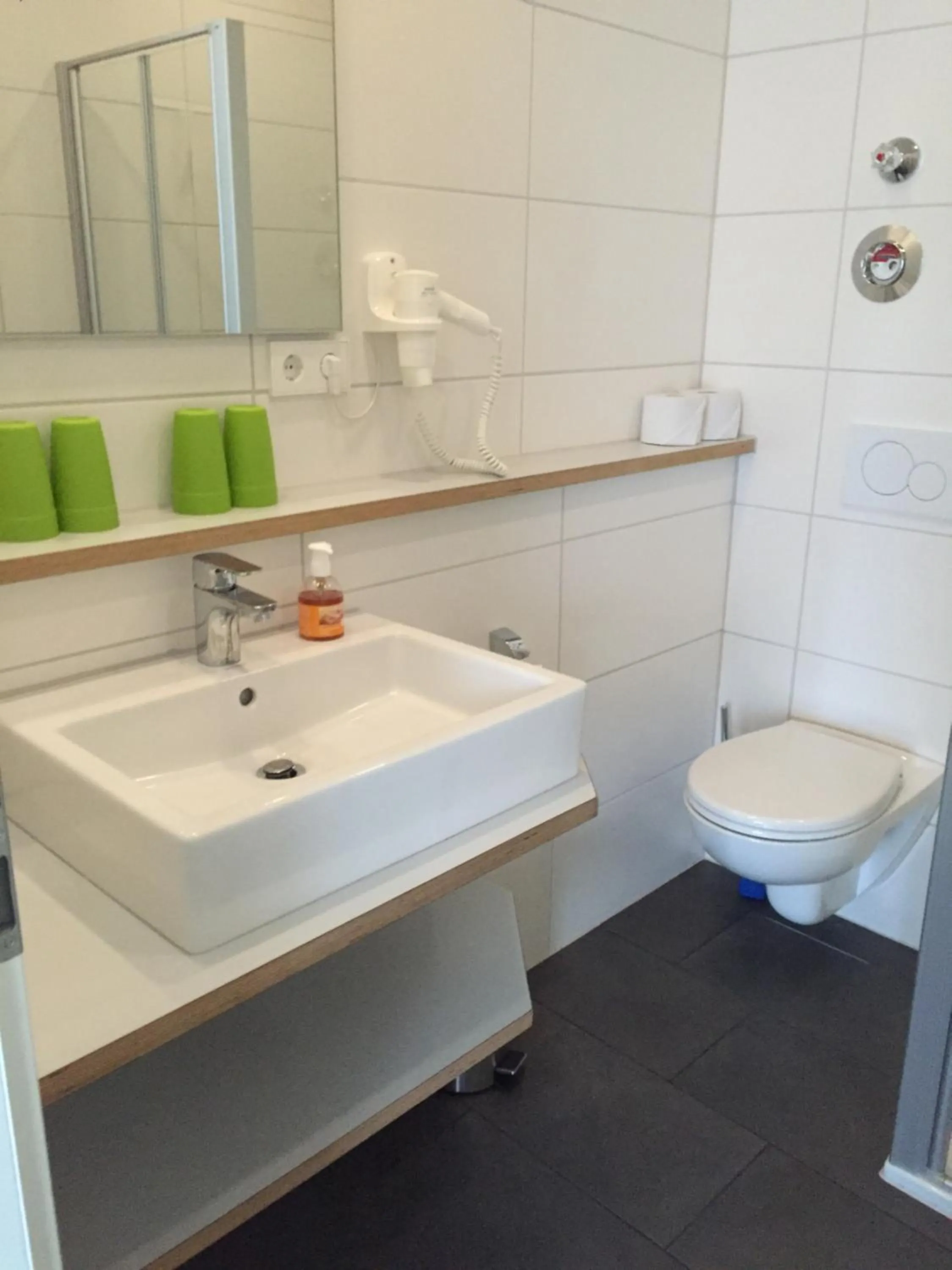 Toilet in Ferienresidenz Am weißen Regen